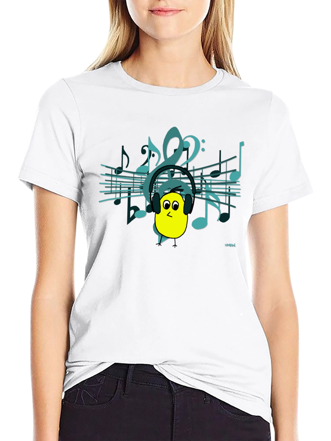 Music Loving Chick T-Shirt