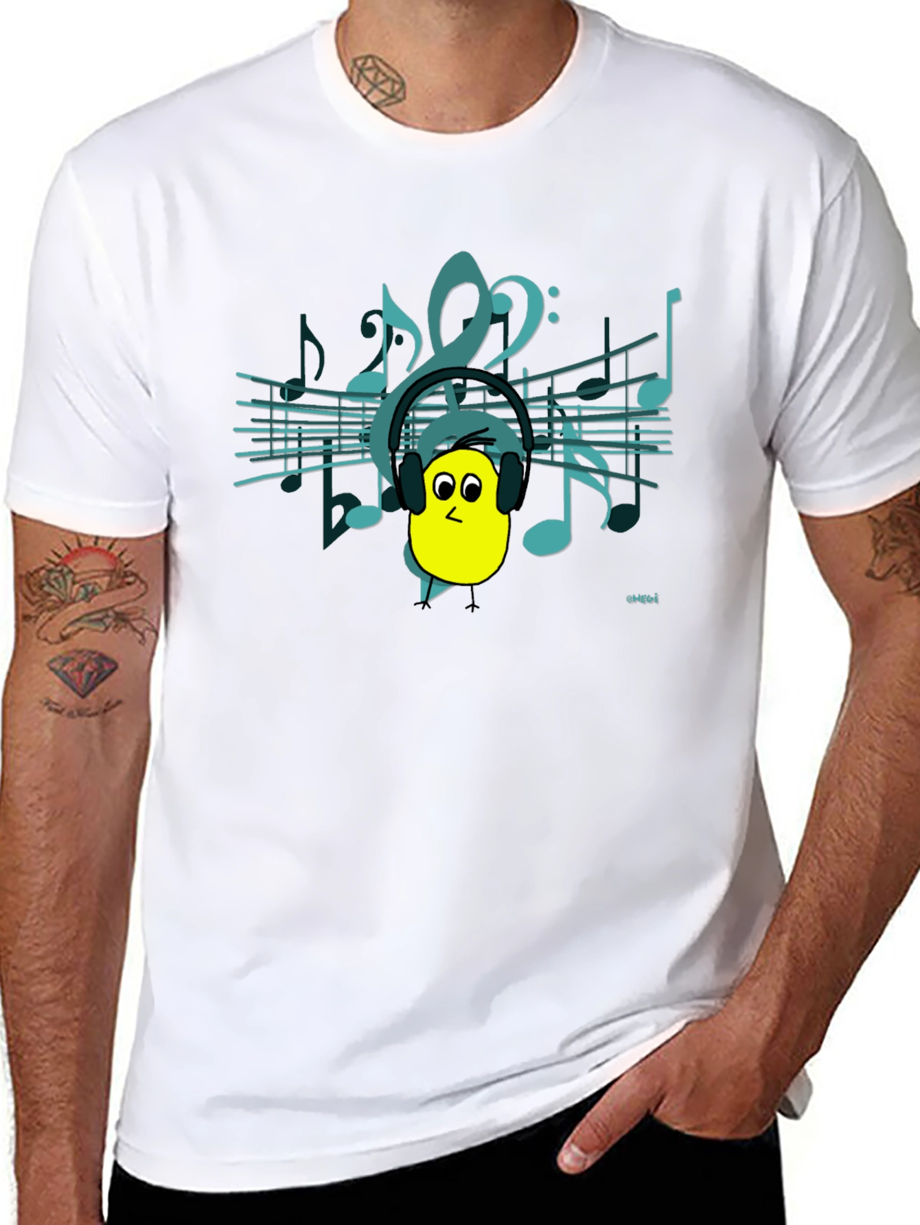 Music Loving Chick T-Shirt