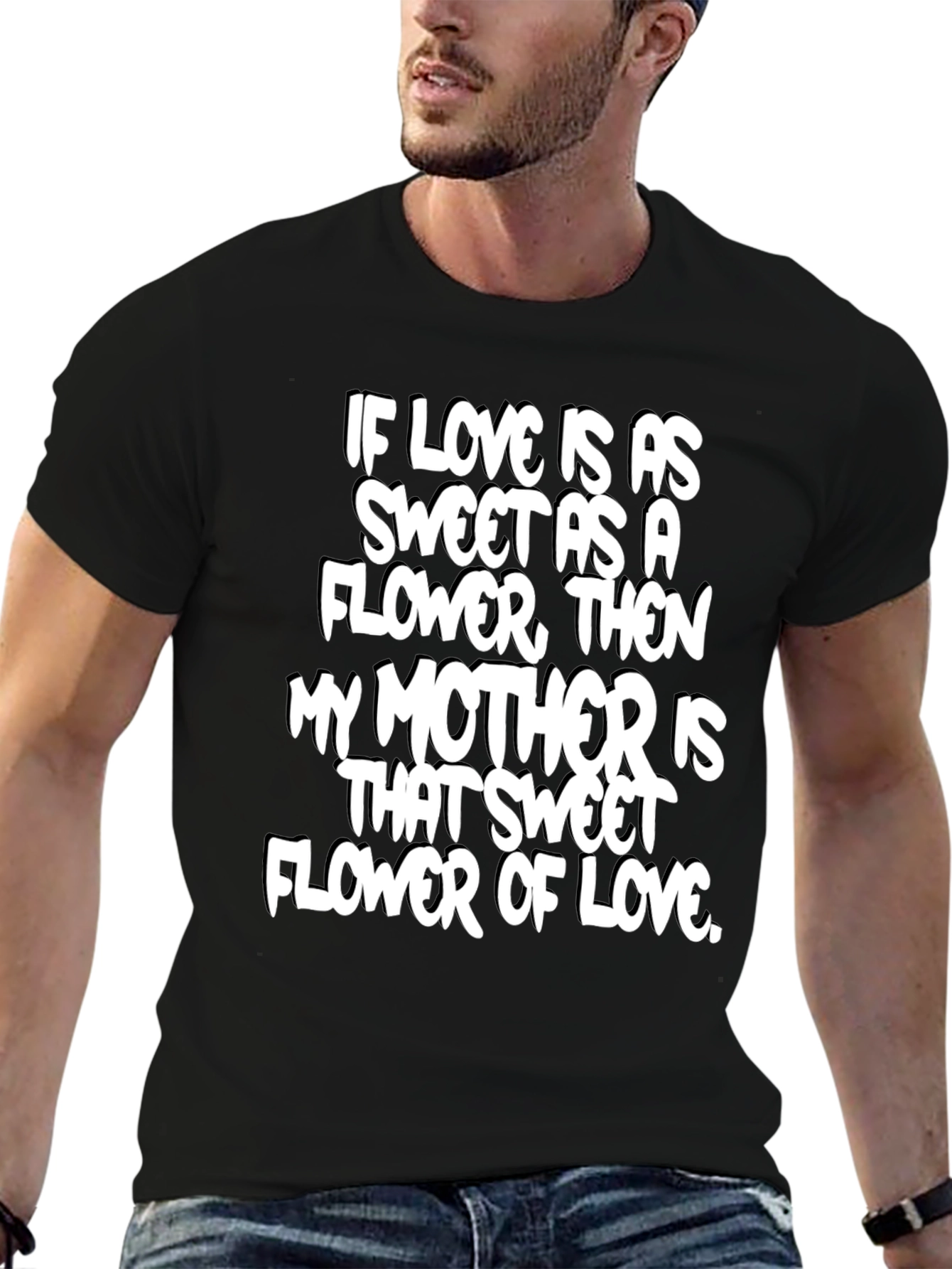 Sweet Flower of Love Mothers T-Shirt