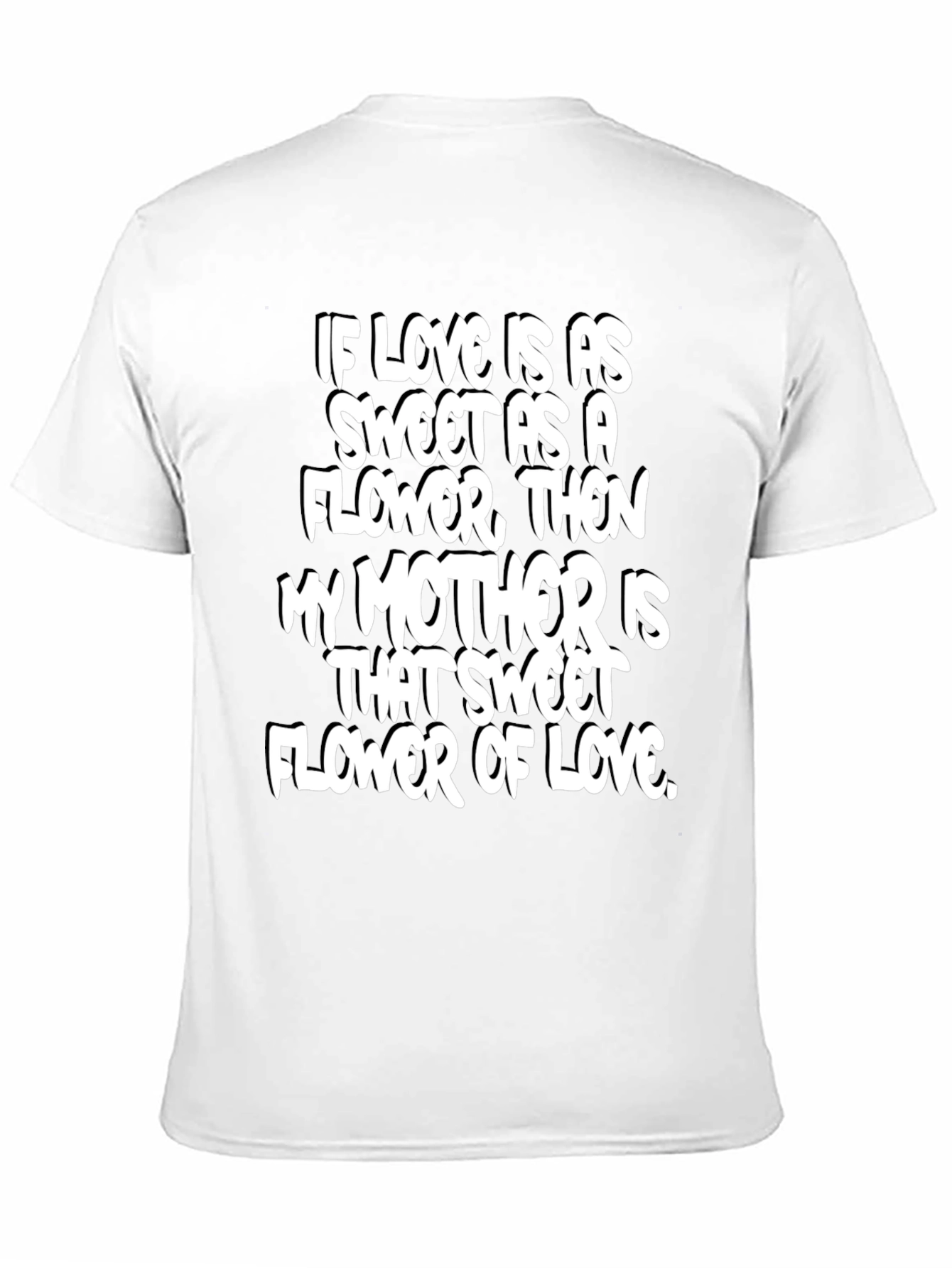 Sweet Flower of Love Mothers T-Shirt