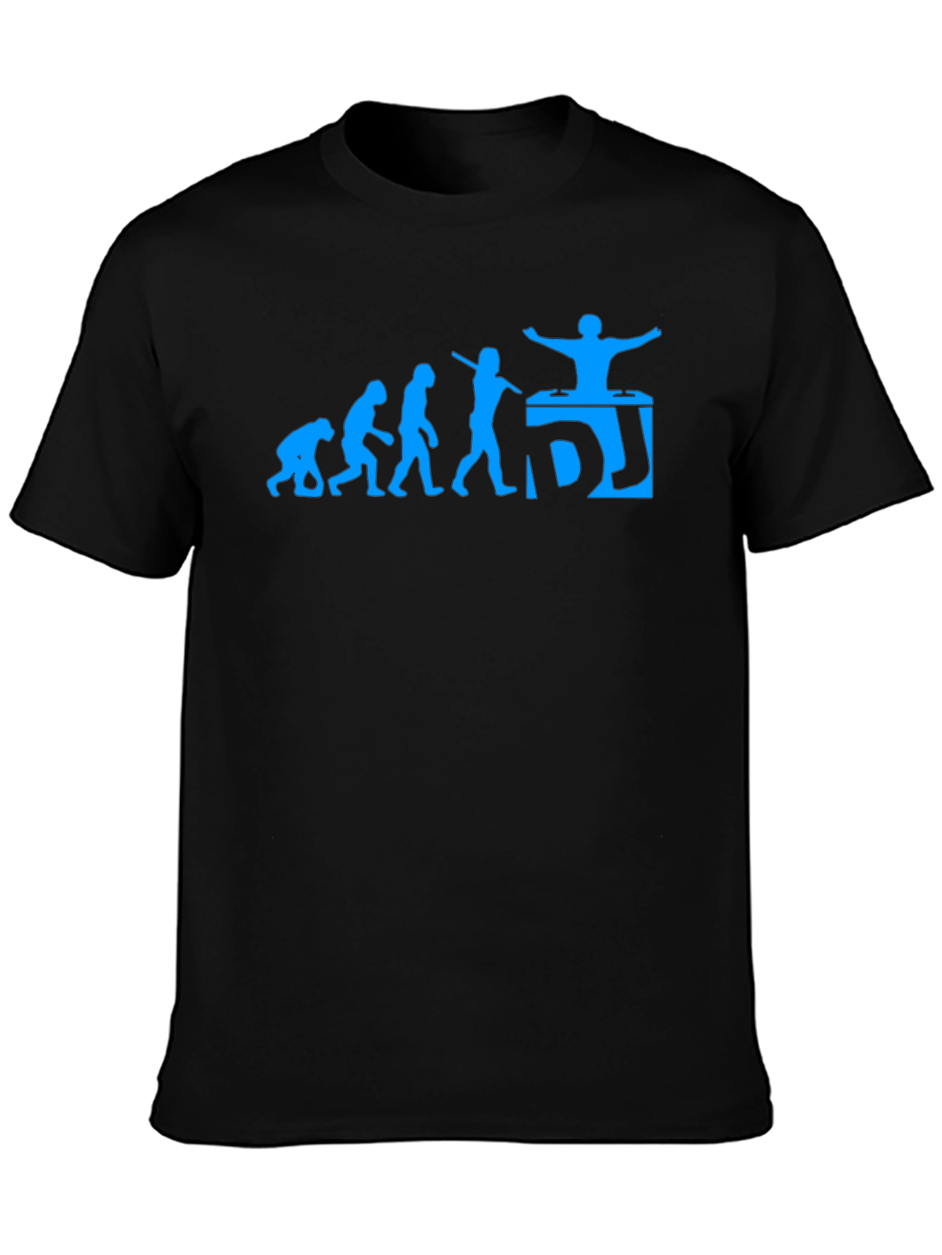 DJ Evolution Graphic T-Shirt - Black Cotton Tee