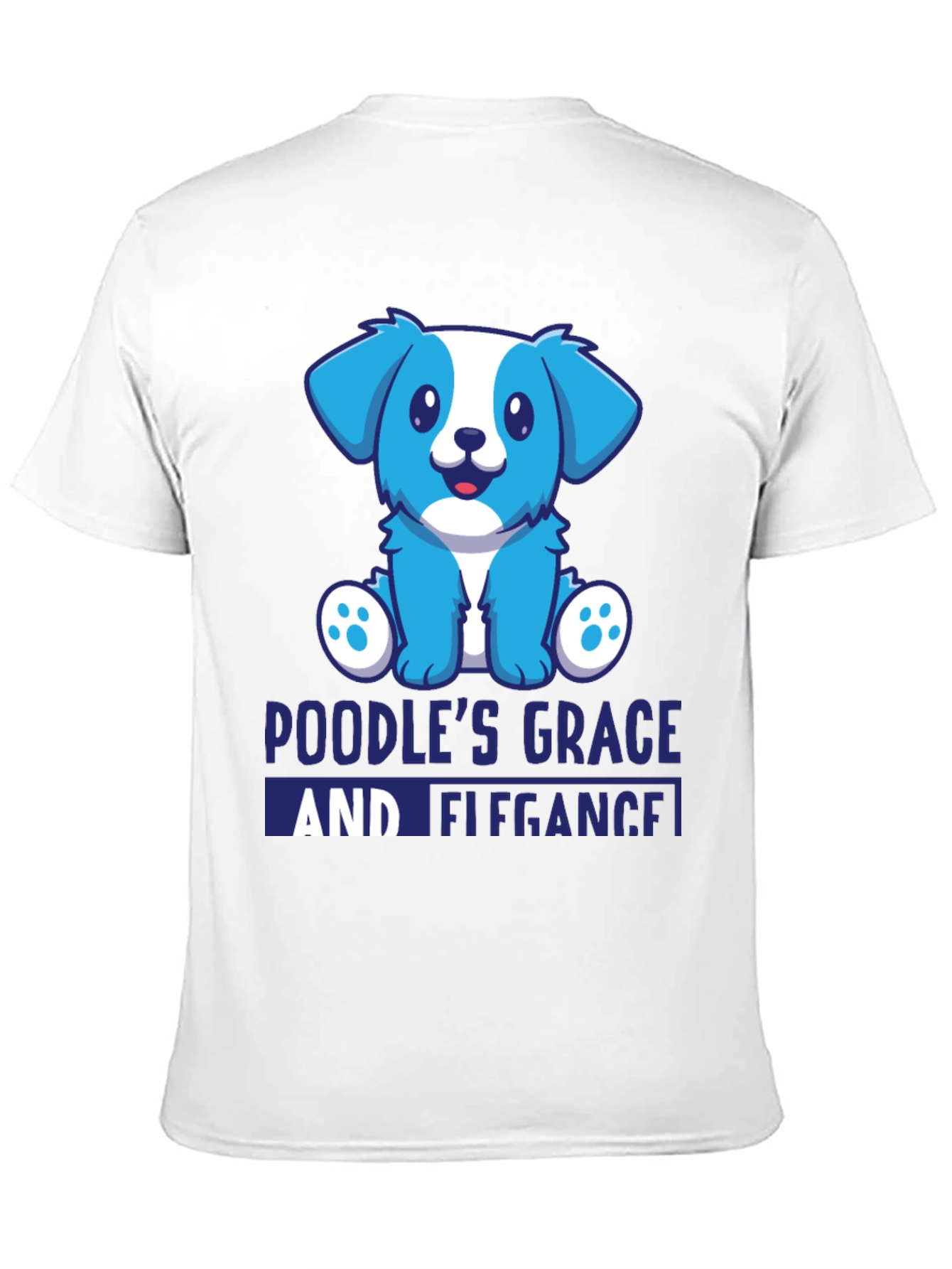 Poodles Grace Tee - Cute Dog Cartoon T-Shirt
