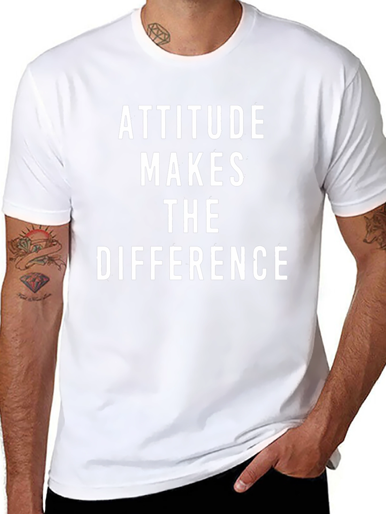 Attitude Makes the Difference Graphic Tee
