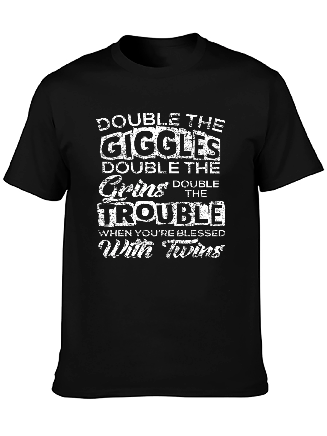 Double the Trouble Twins T-Shirt