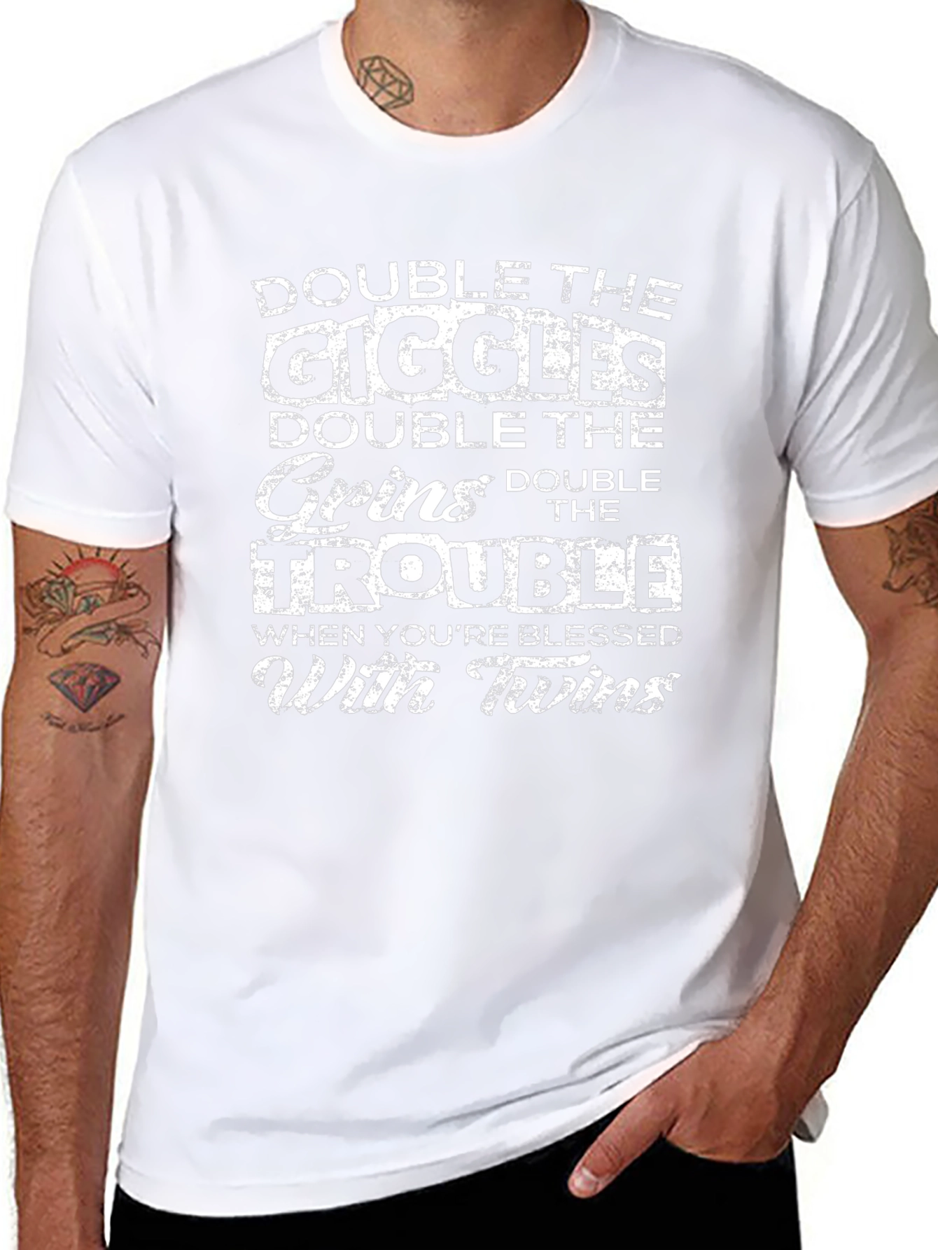 Double the Trouble Twins T-Shirt