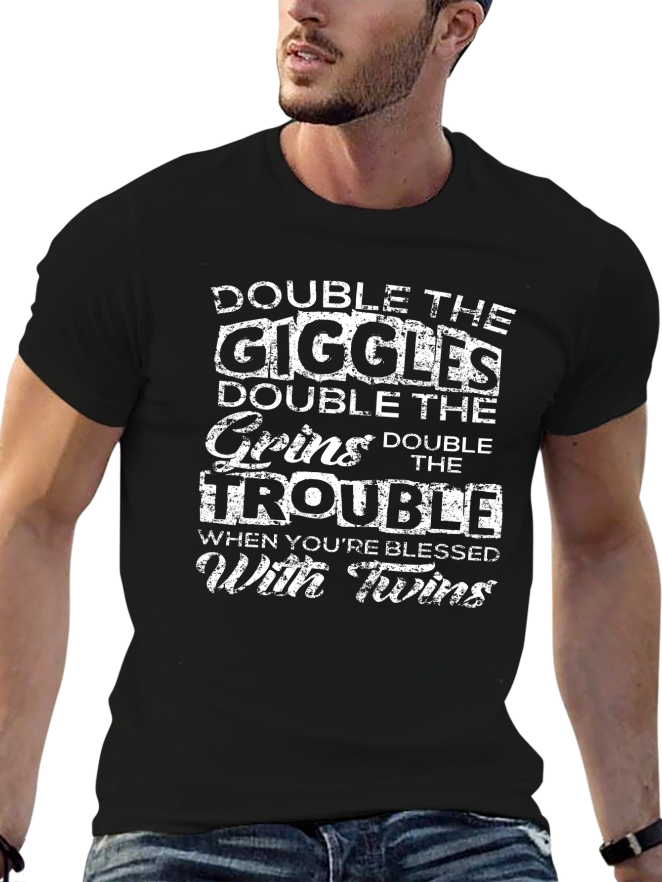 Double the Trouble Twins T-Shirt
