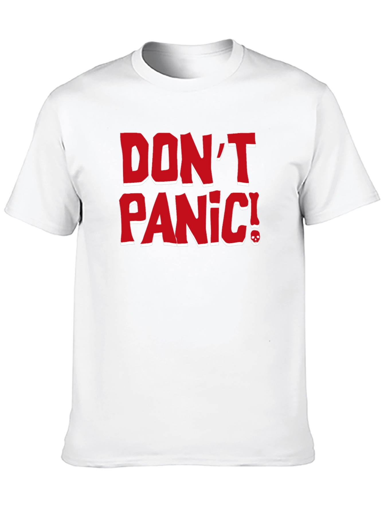 Dont Panic T-Shirt - Bold Graphic Tee