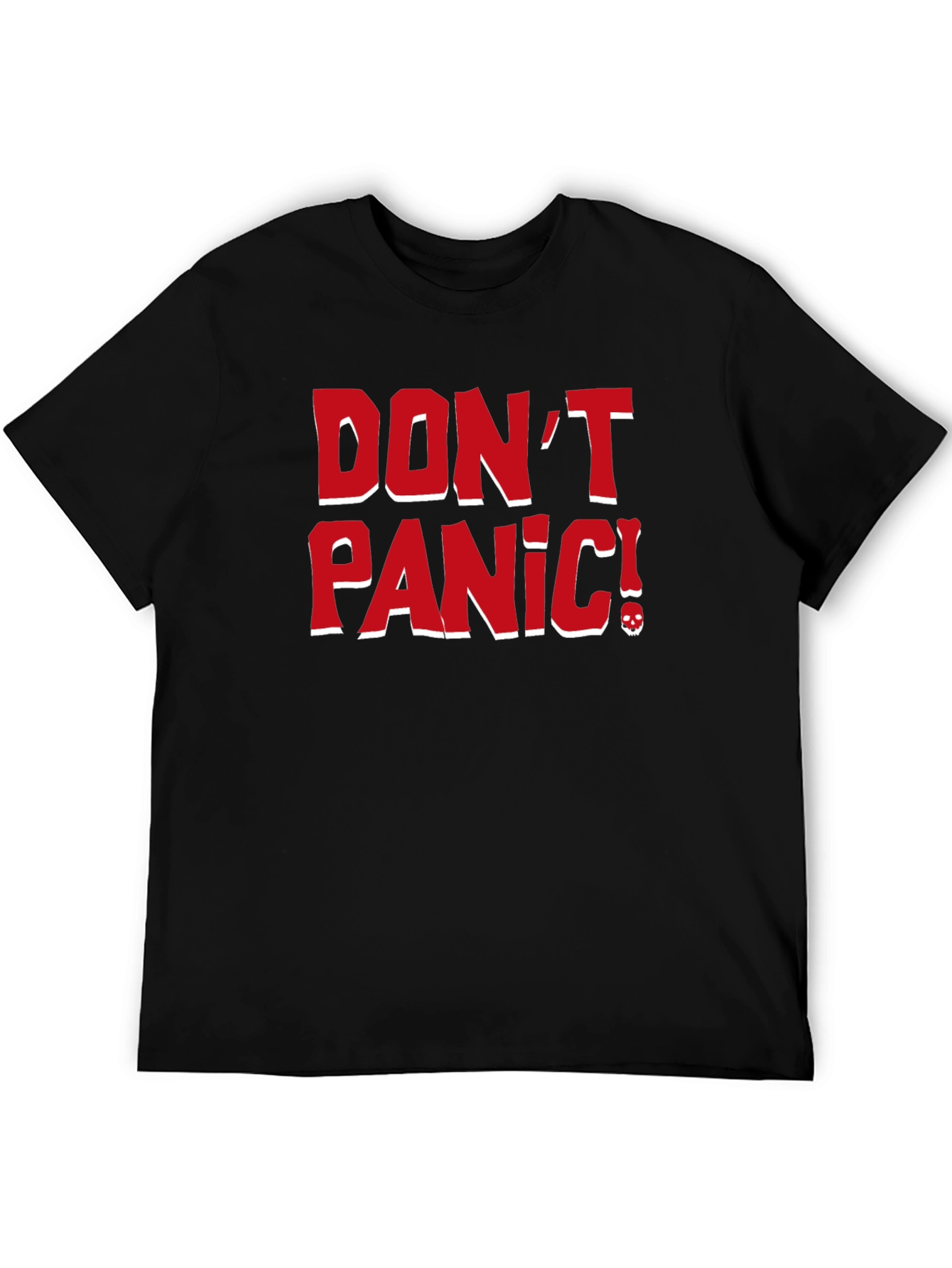 Dont Panic T-Shirt - Bold Graphic Tee