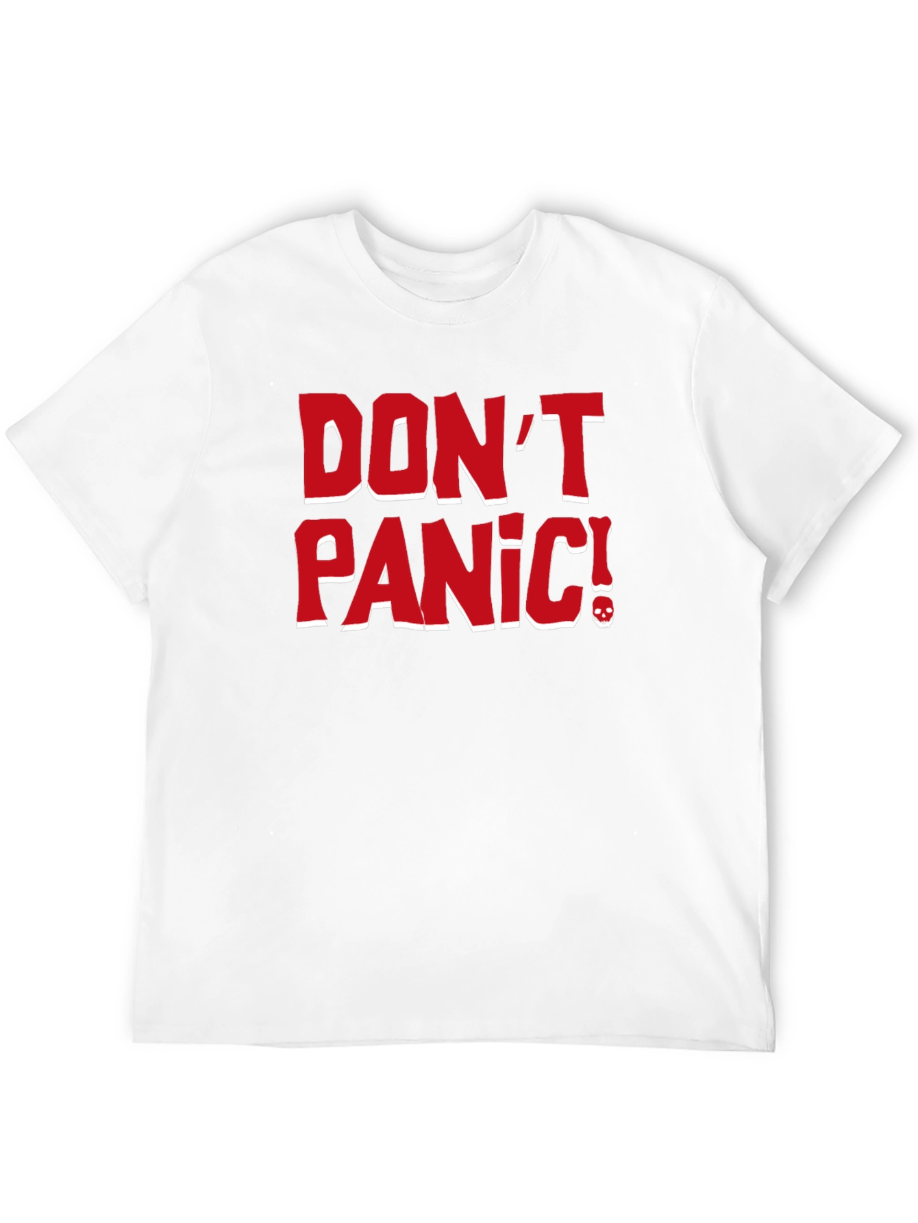 Dont Panic T-Shirt - Bold Graphic Tee