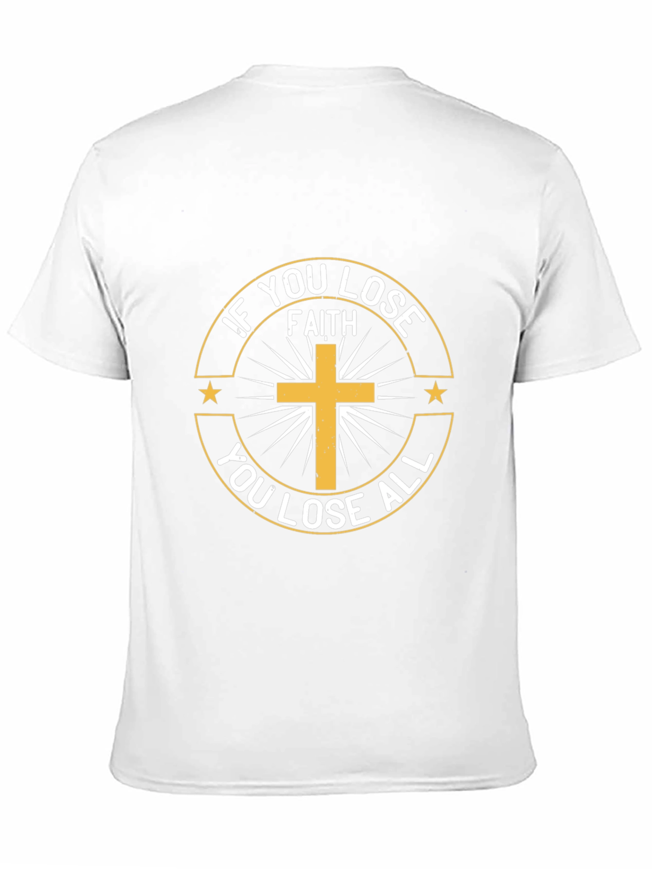 Faith Graphic Tee - Lose Faith Lose All
