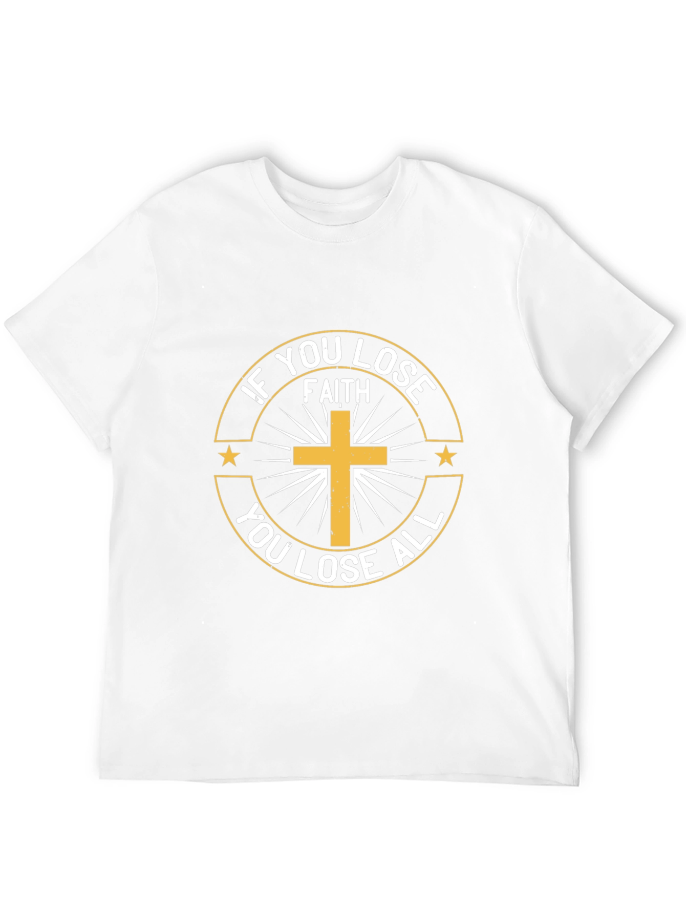 Faith Graphic Tee - Lose Faith Lose All