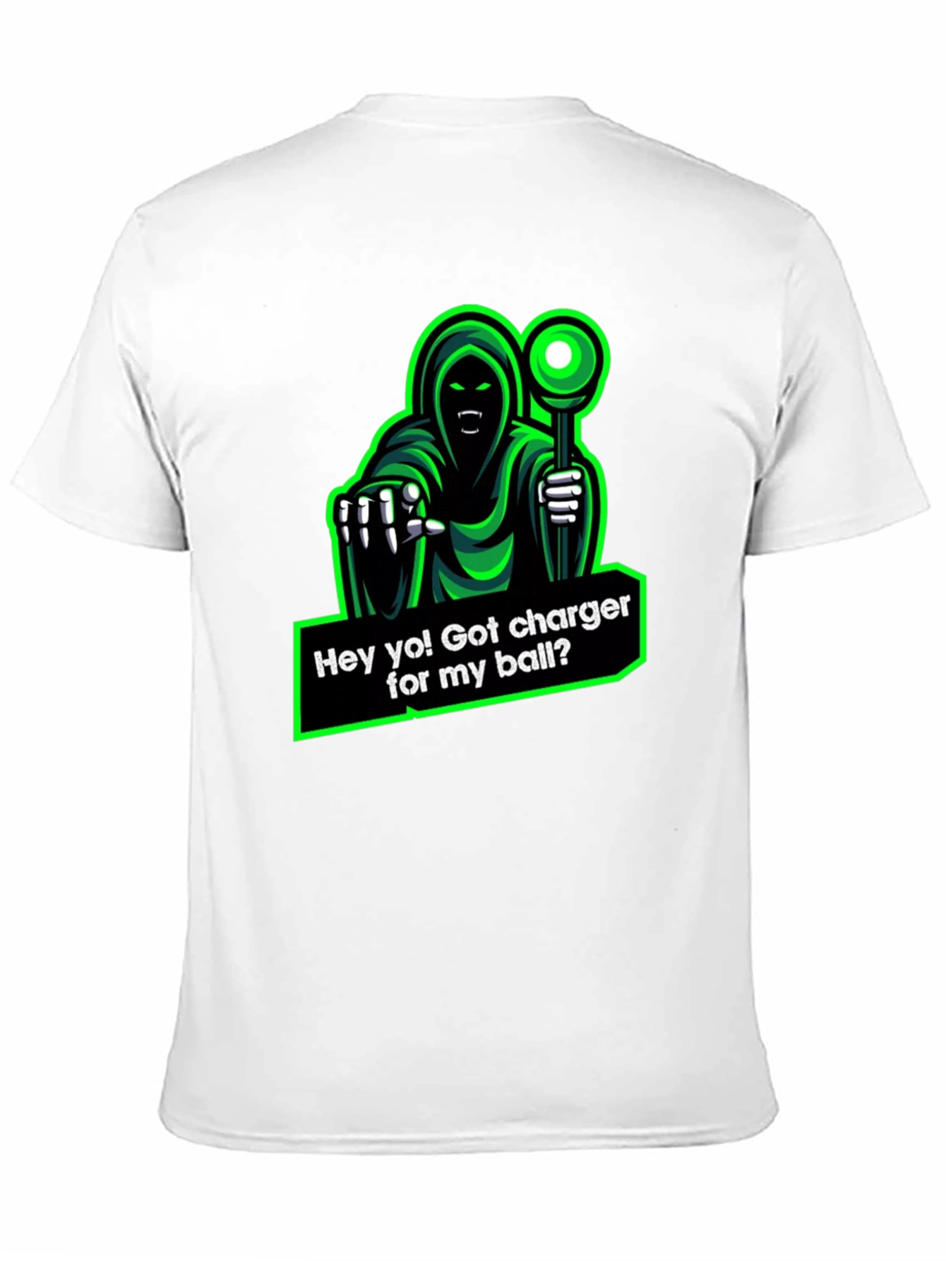 Humorous Grim Reaper Charger T-Shirt