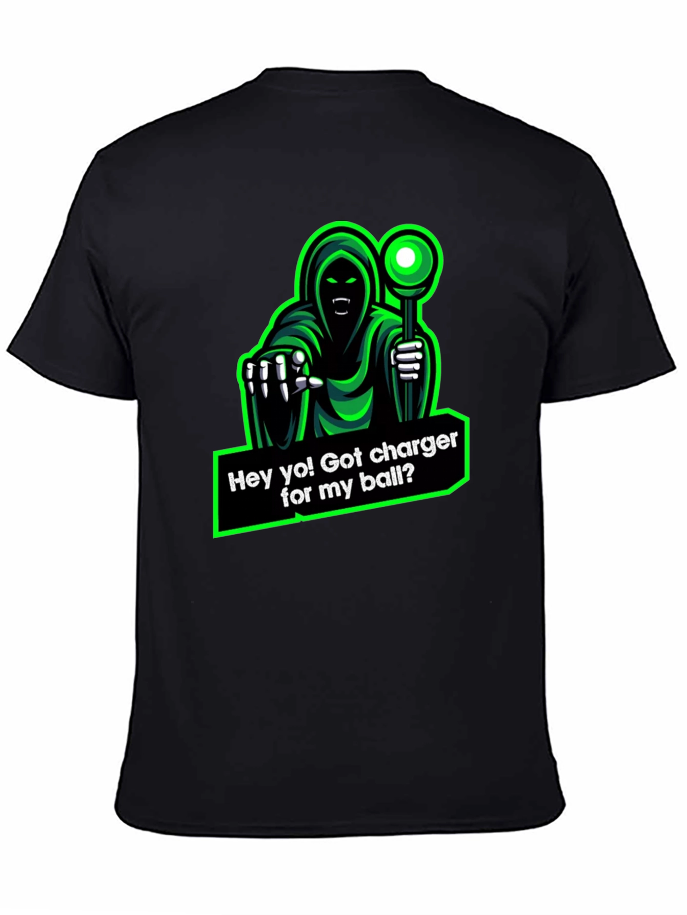 Humorous Grim Reaper Charger T-Shirt