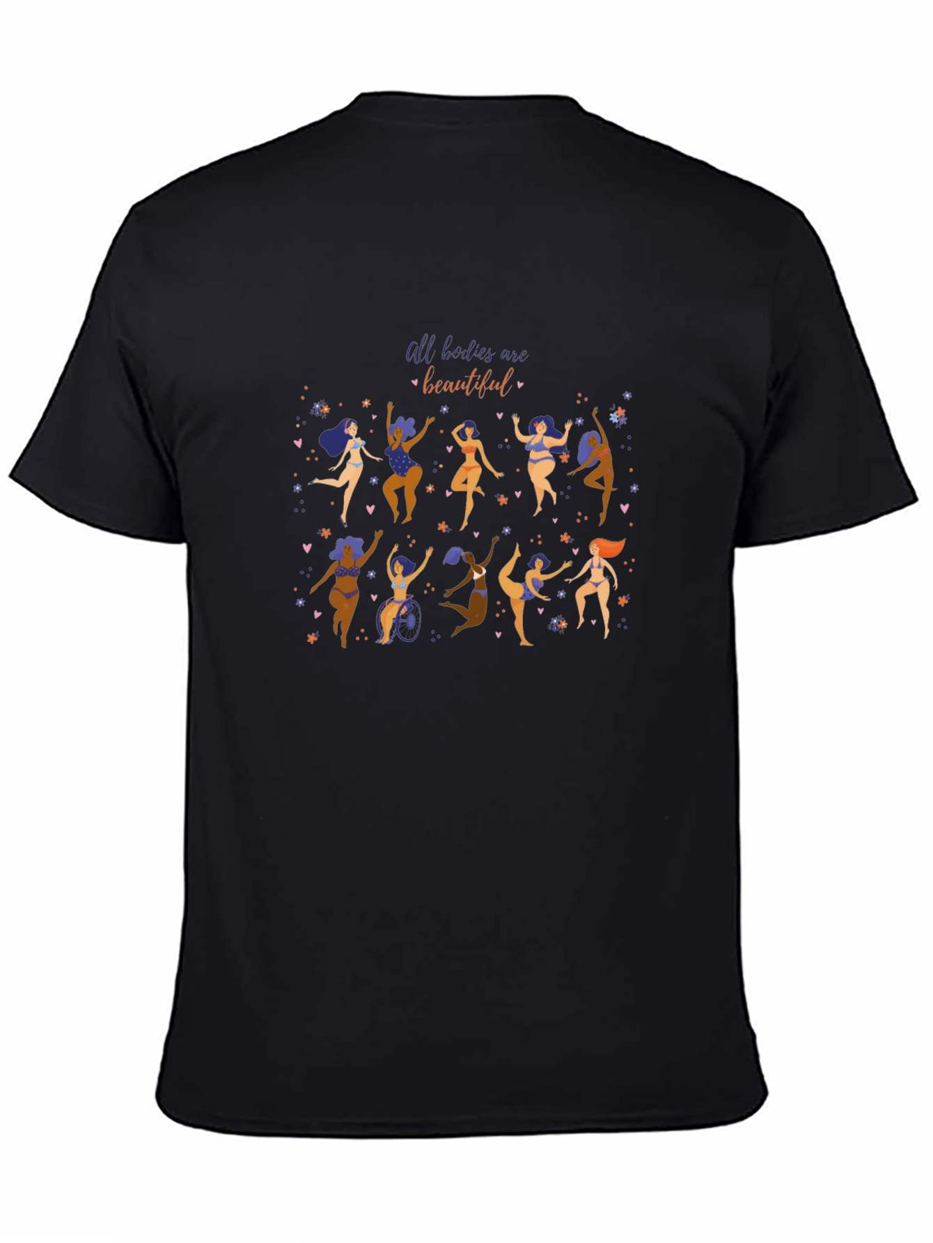 Body Positive T-Shirt - All Bodies Are Beautiful
