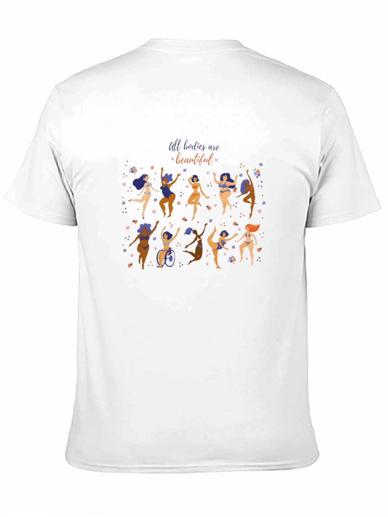 Body Positive T-Shirt - All Bodies Are Beautiful