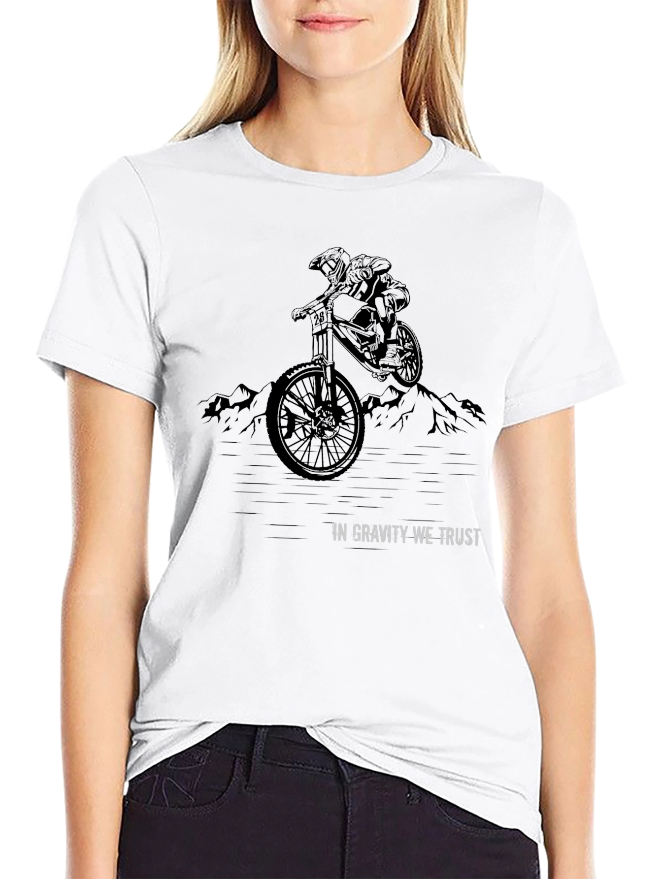 Gravity Trust Mountain Bike Graphic Tee