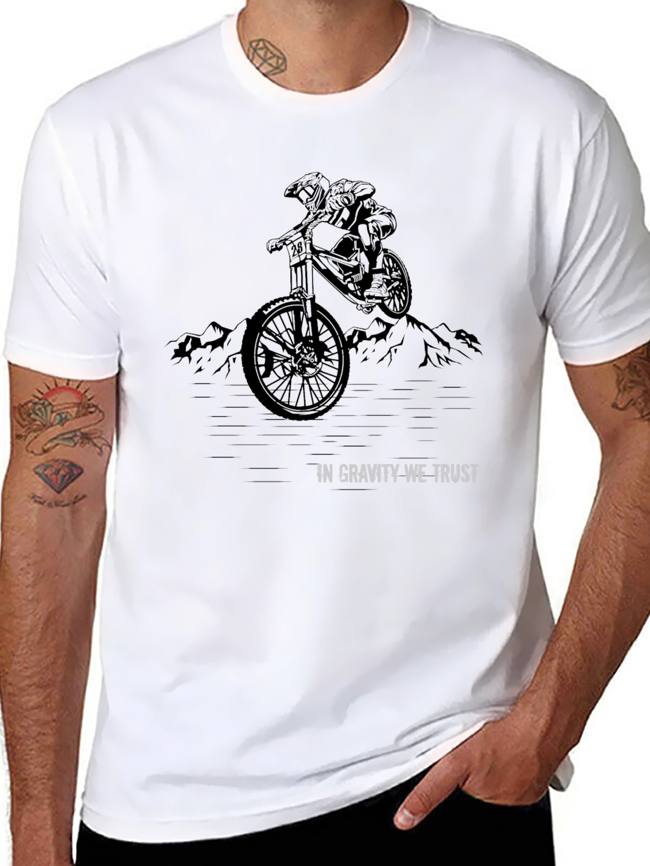 Gravity Trust Mountain Bike Graphic Tee