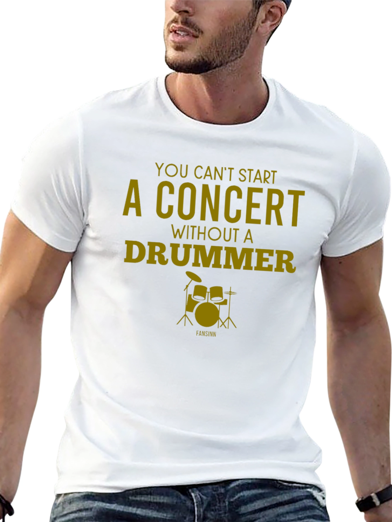 Concert Drummer Graphic Tee