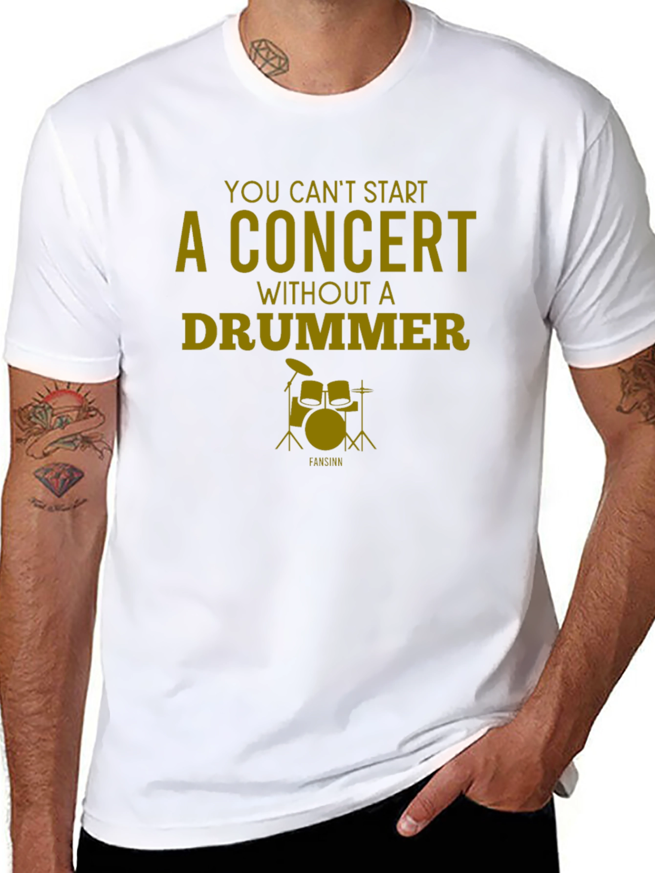 Concert Drummer Graphic Tee