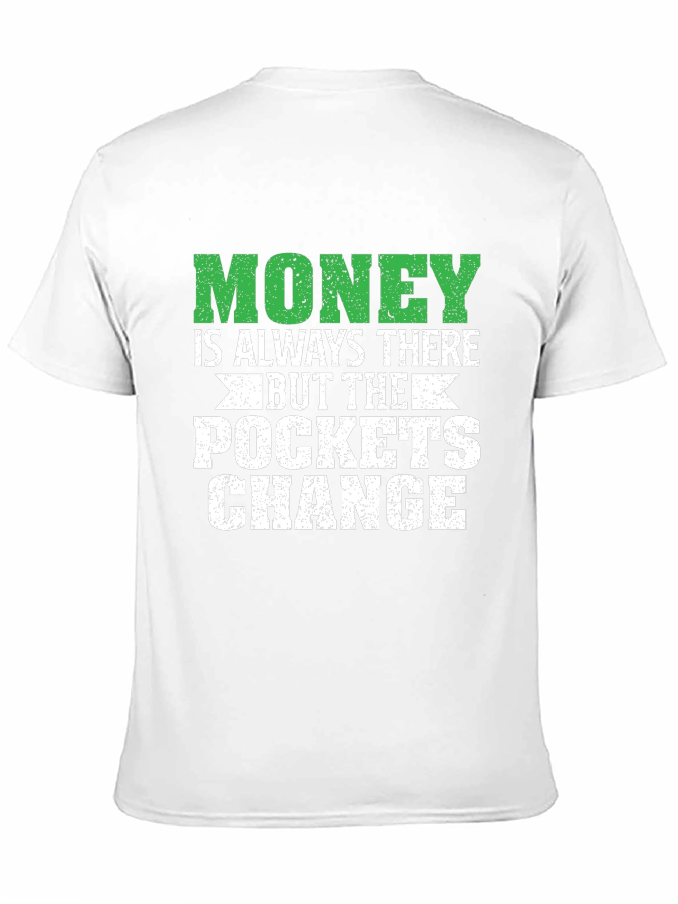Money Pockets Change Graphic T-Shirt