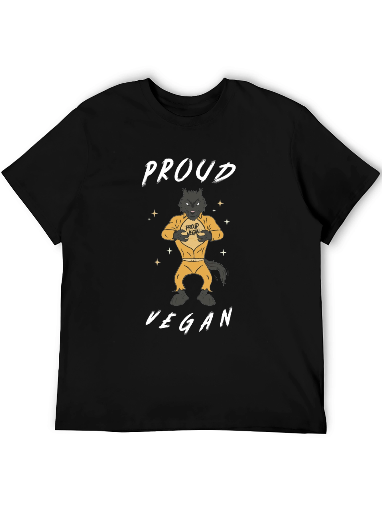 Proud Vegan Graphic Tee - Animal Lovers T-Shirt