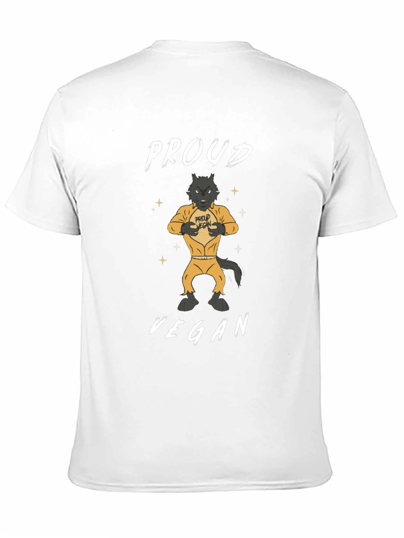 Proud Vegan Graphic Tee - Animal Lovers T-Shirt
