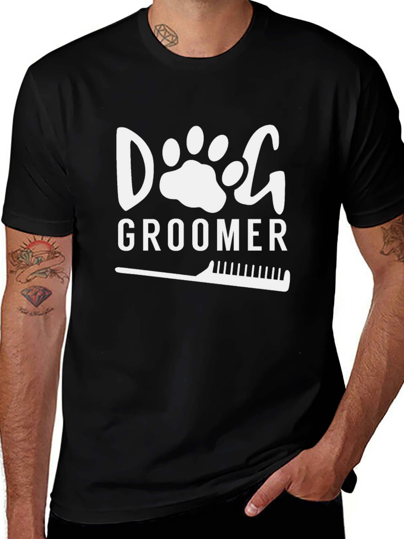 Dog Groomer T-Shirt - Pet Grooming Tee
