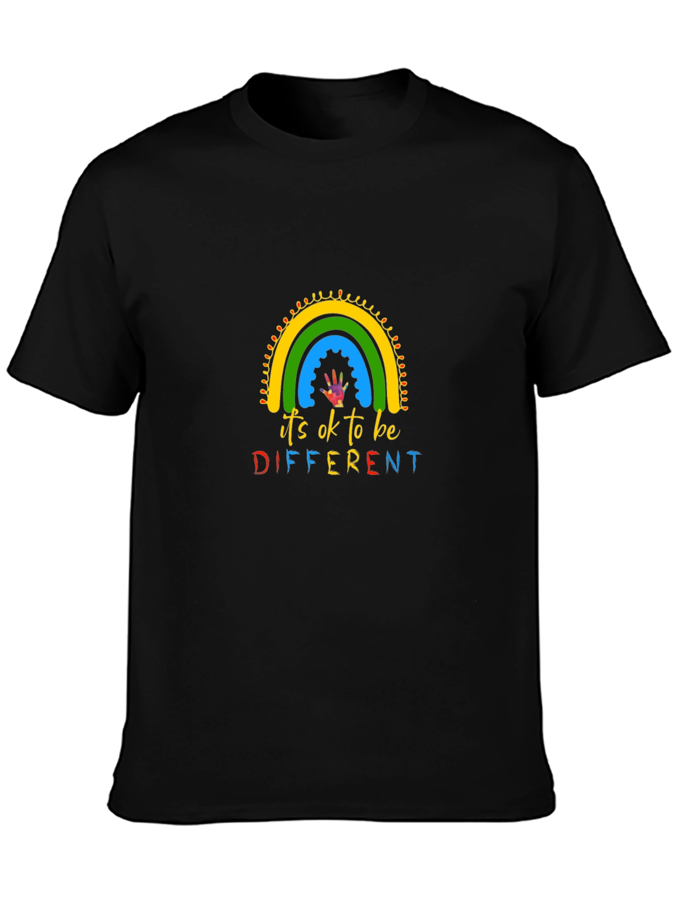 Autism Awareness T-Shirt - Its Ok to Be Different
