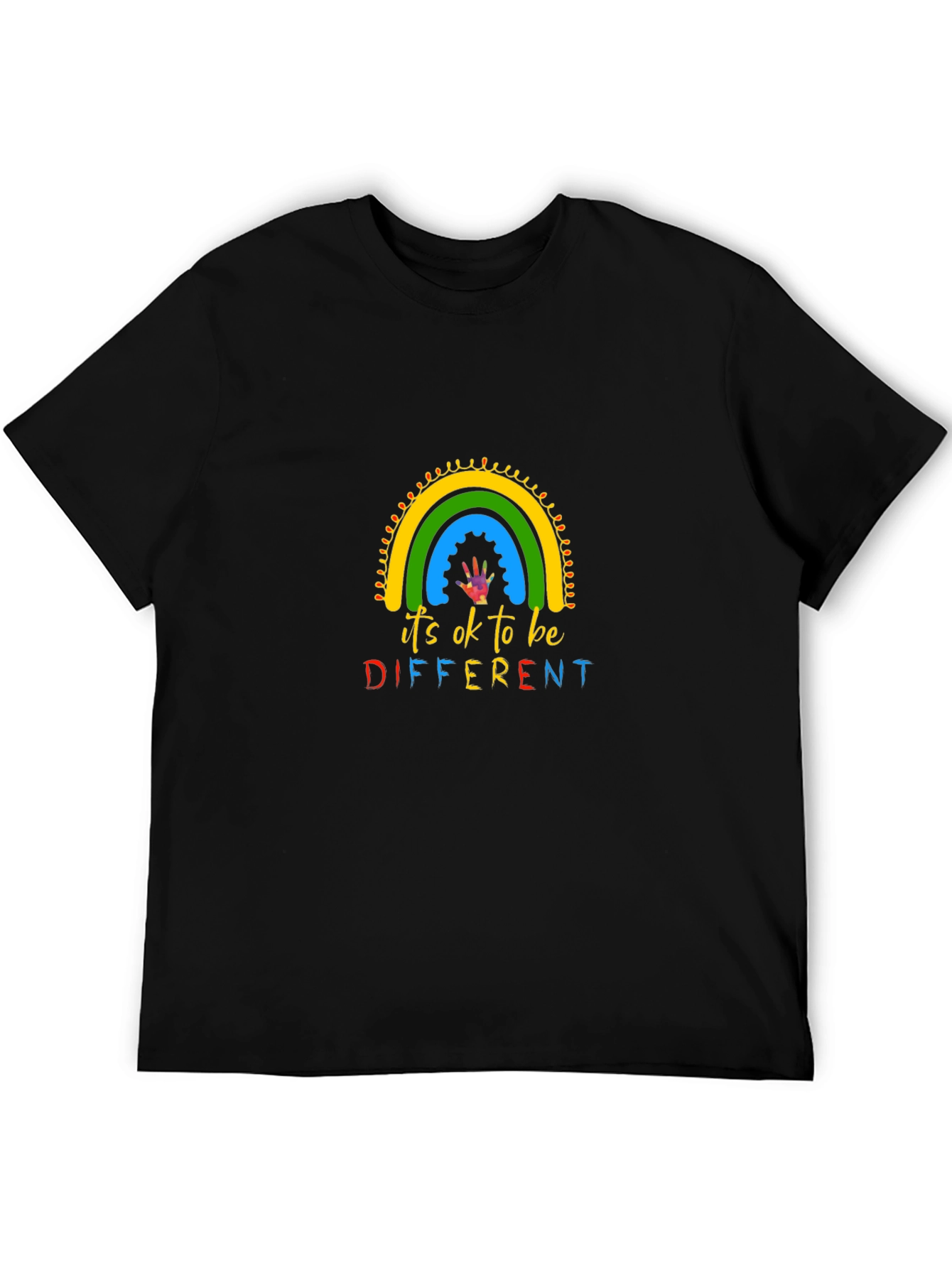 Autism Awareness T-Shirt - Its Ok to Be Different