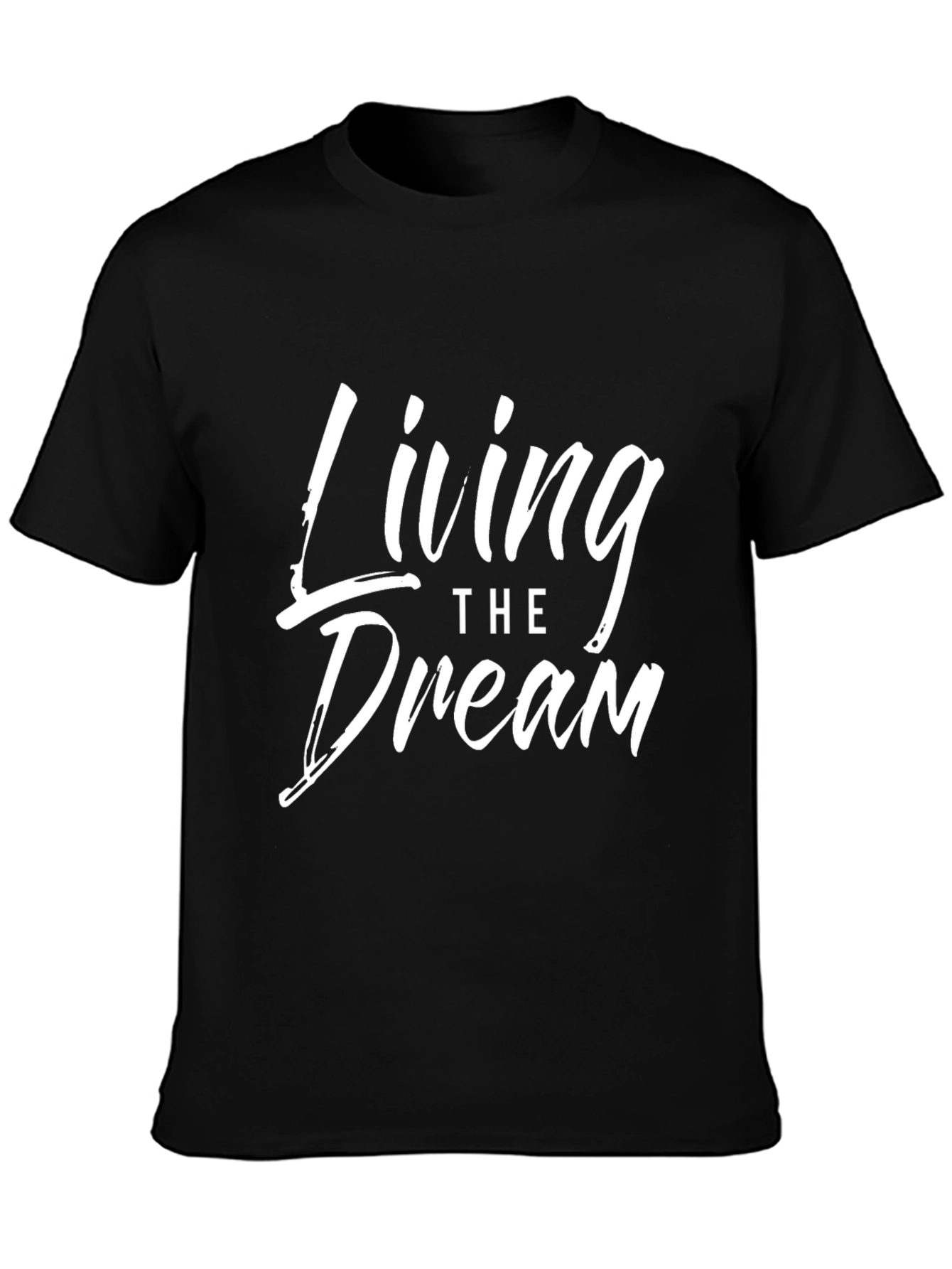 Living the Dream Graphic Tee - Stylish Comfort