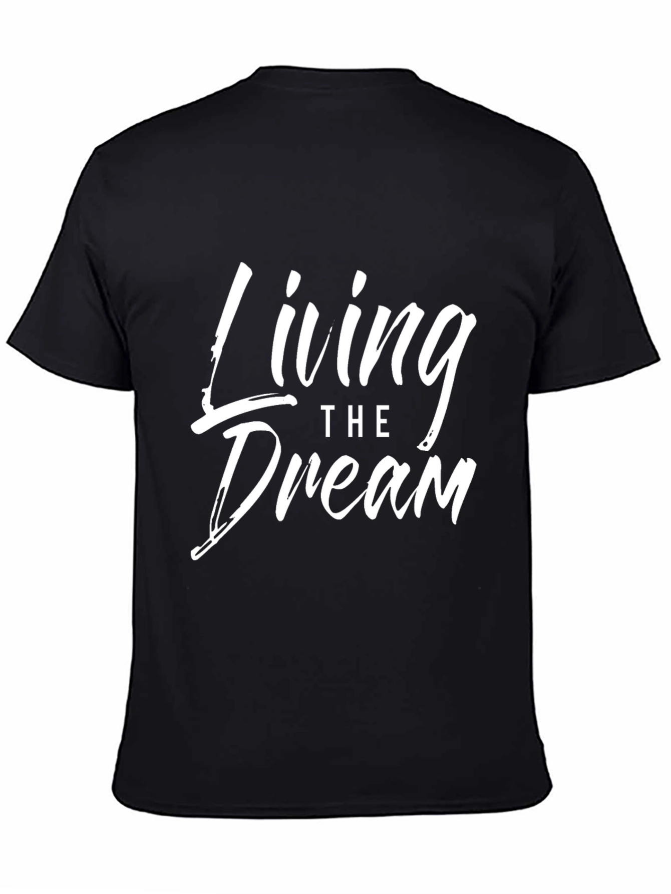Living the Dream Graphic Tee - Stylish Comfort