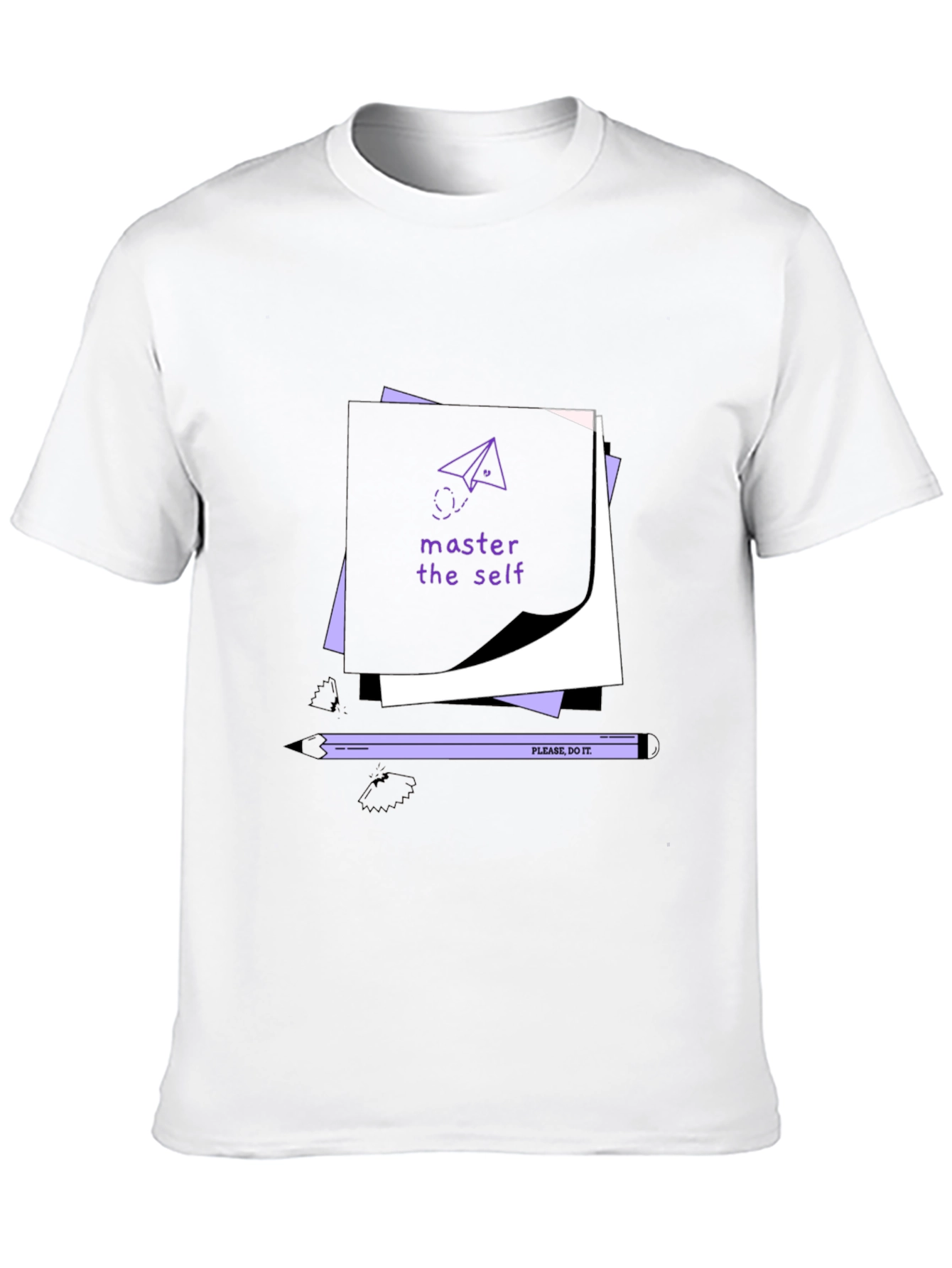 Master the Self Graphic Tee - Black
