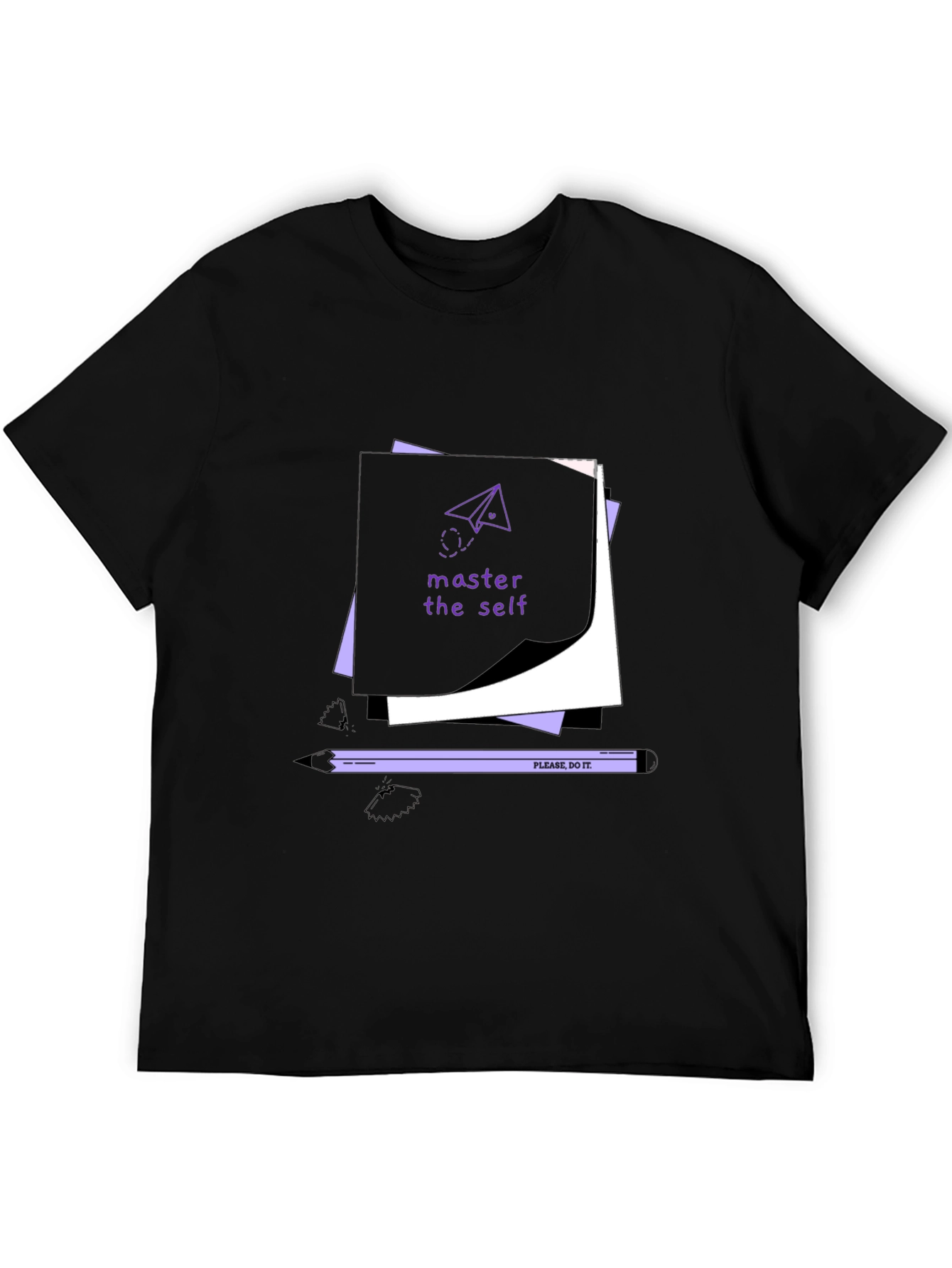 Master the Self Graphic Tee - Black