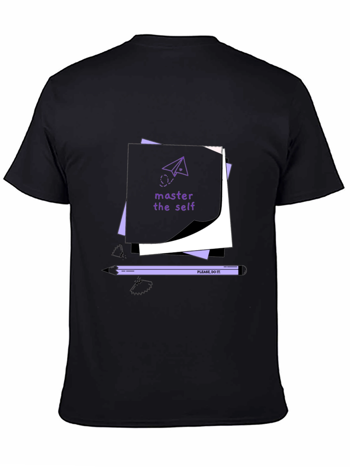 Master the Self Graphic Tee - Black