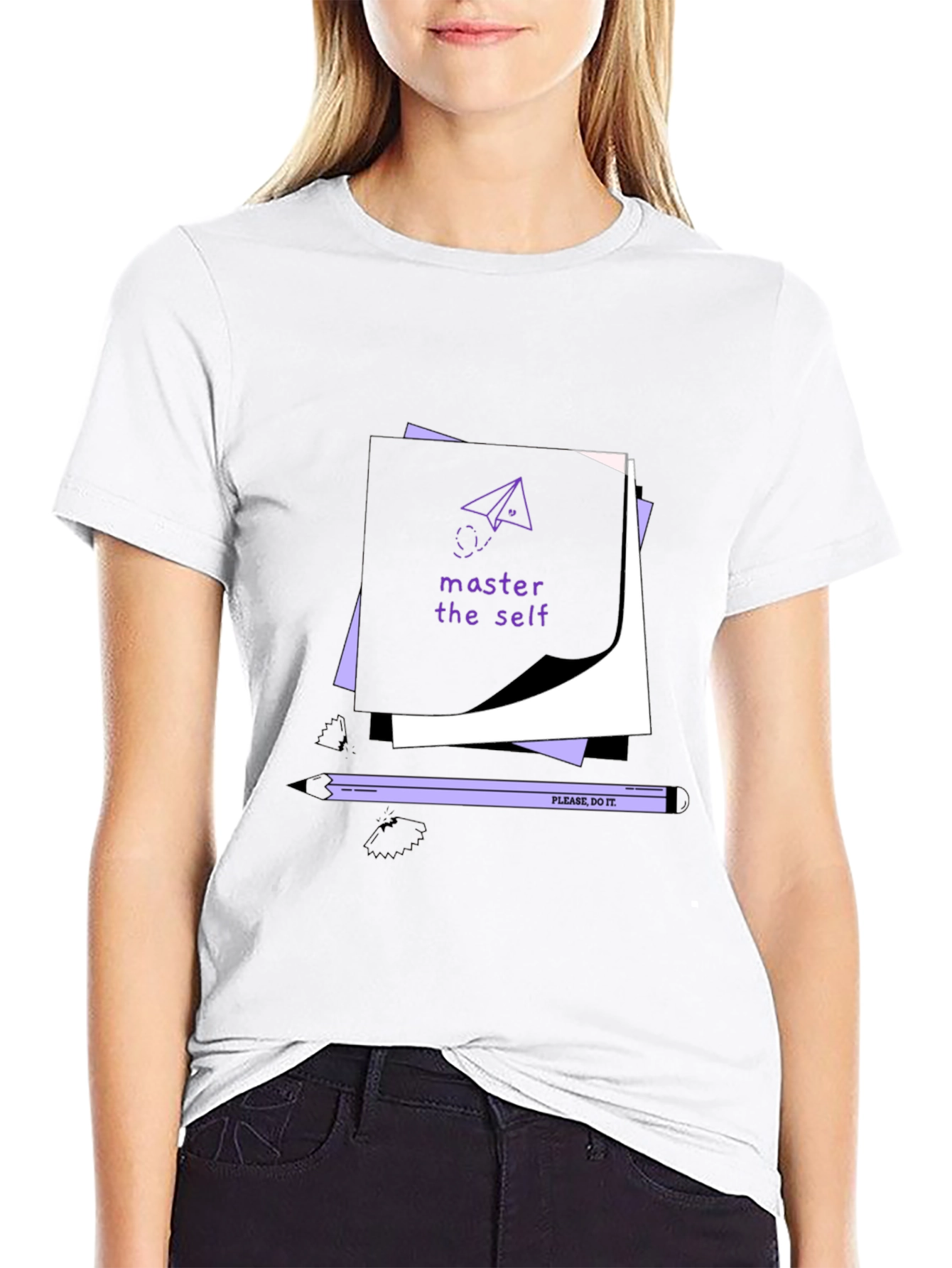 Master the Self Graphic Tee - Black