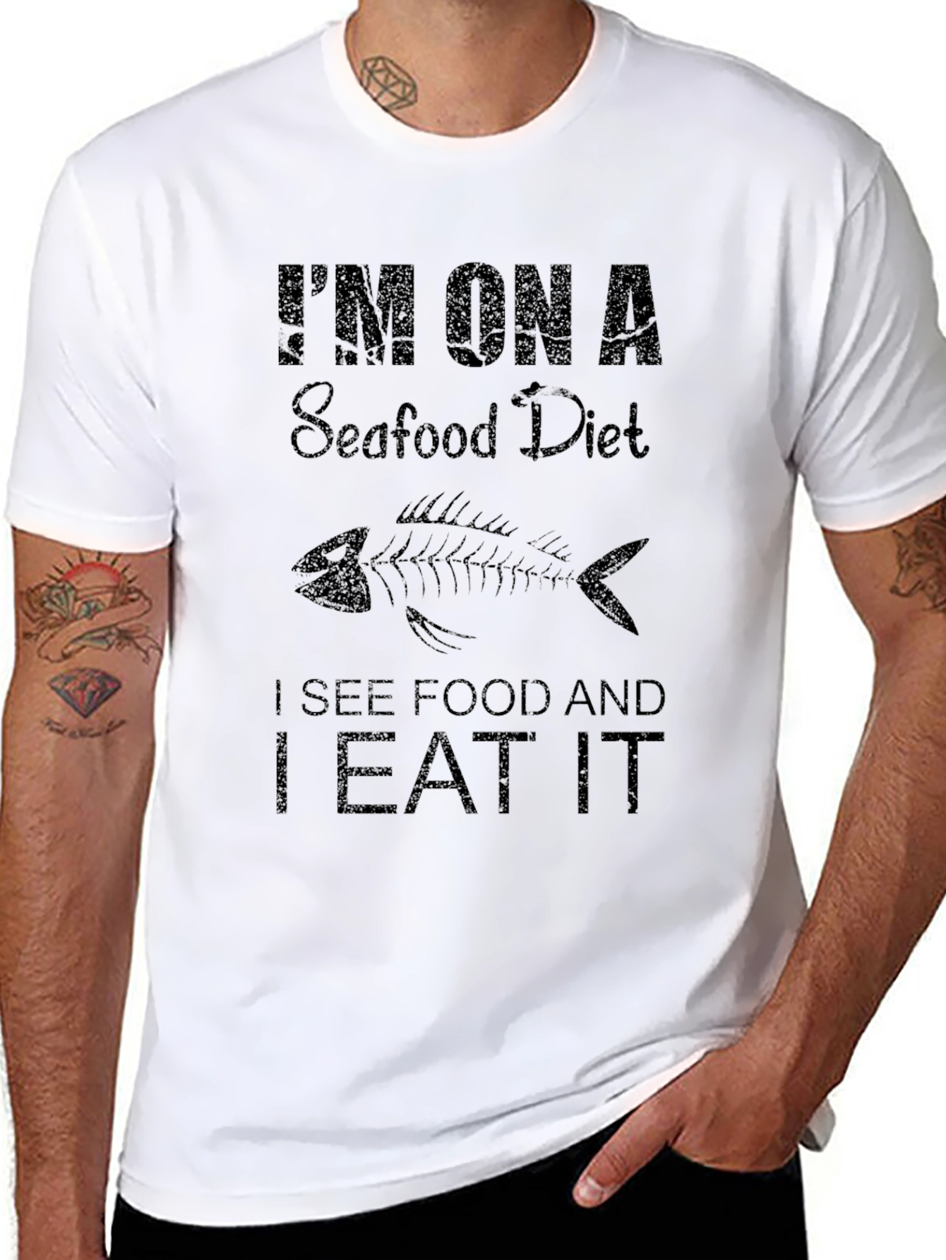 Im On A Seafood Diet T-Shirt
