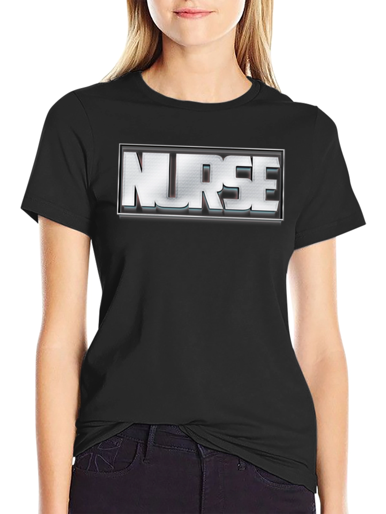 Nurse T-Shirt - Silver Logo