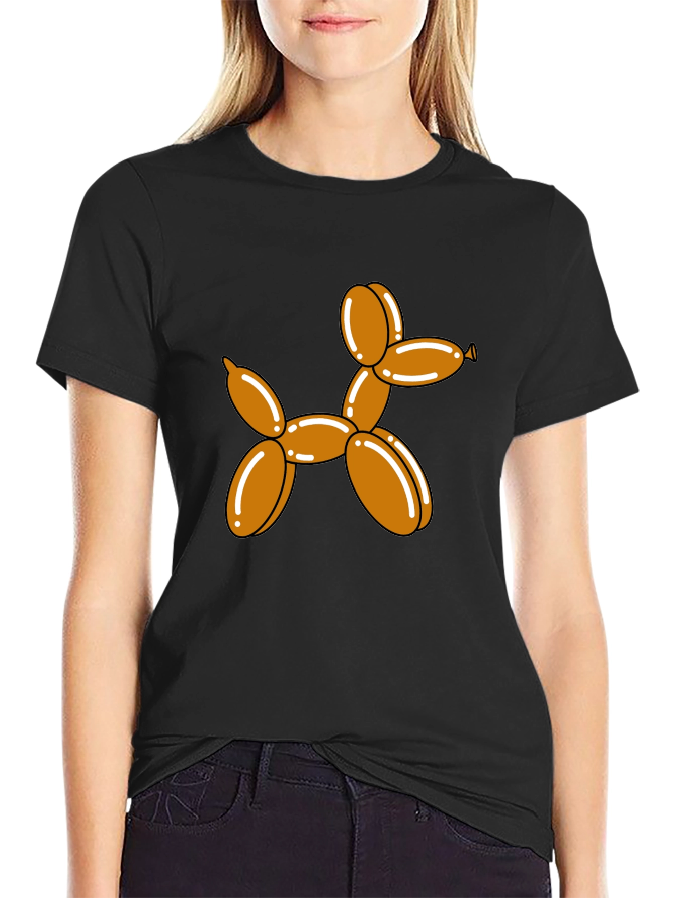 Balloon Dog Graphic Tee - Stylish & Fun!