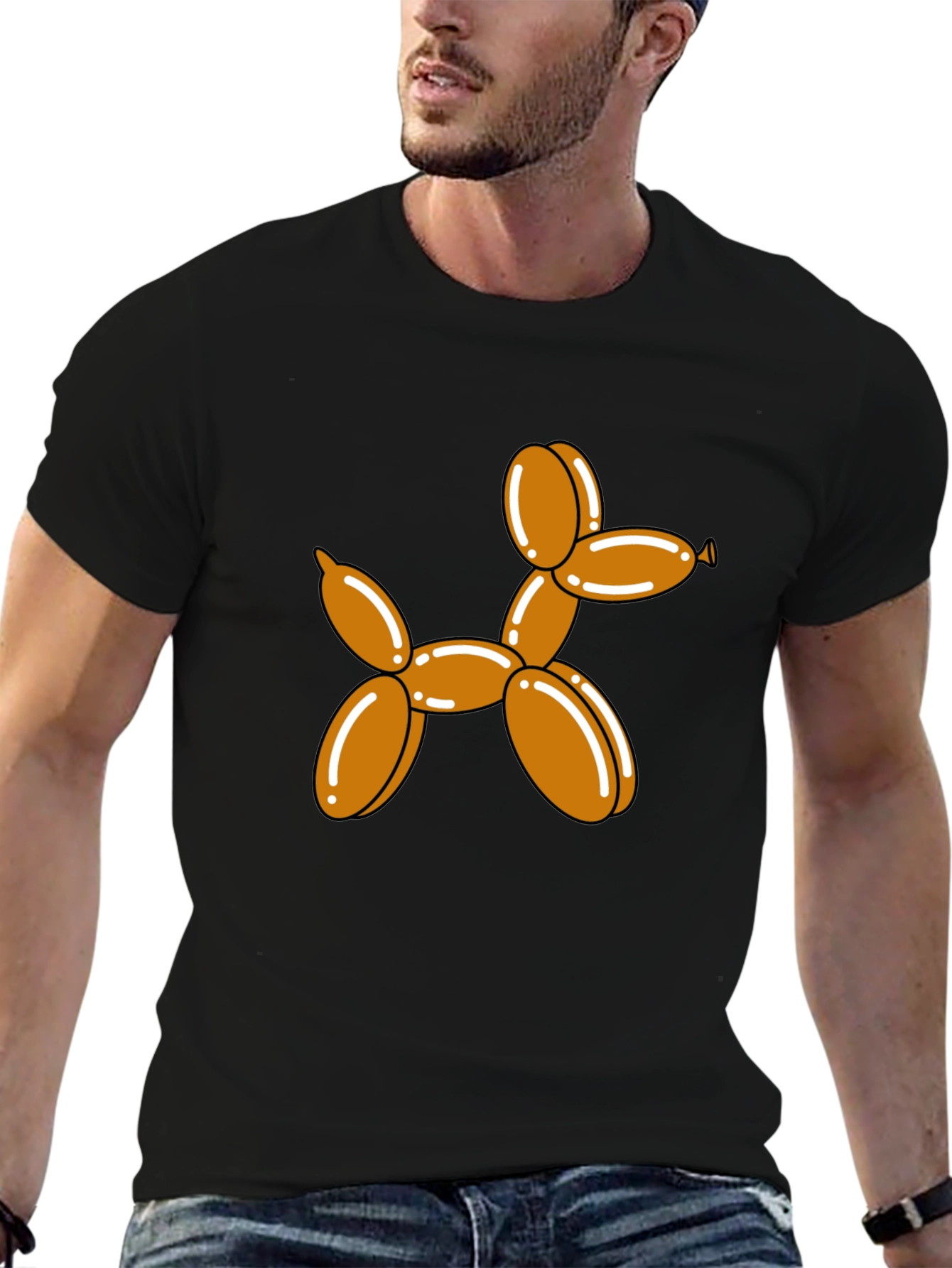 Balloon Dog Graphic Tee - Stylish & Fun!