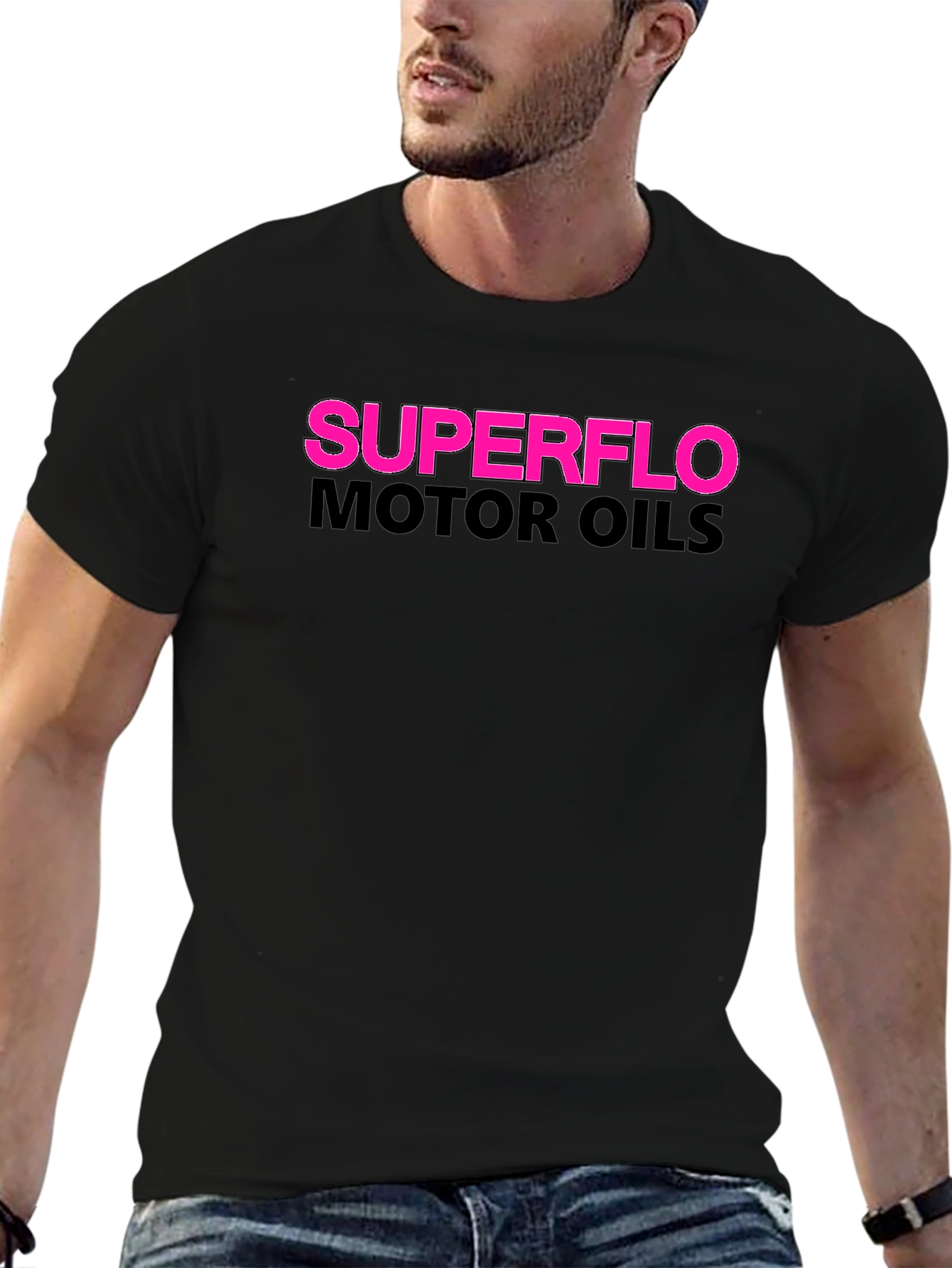 Superflo Motor Oils Graphic Tee - Black