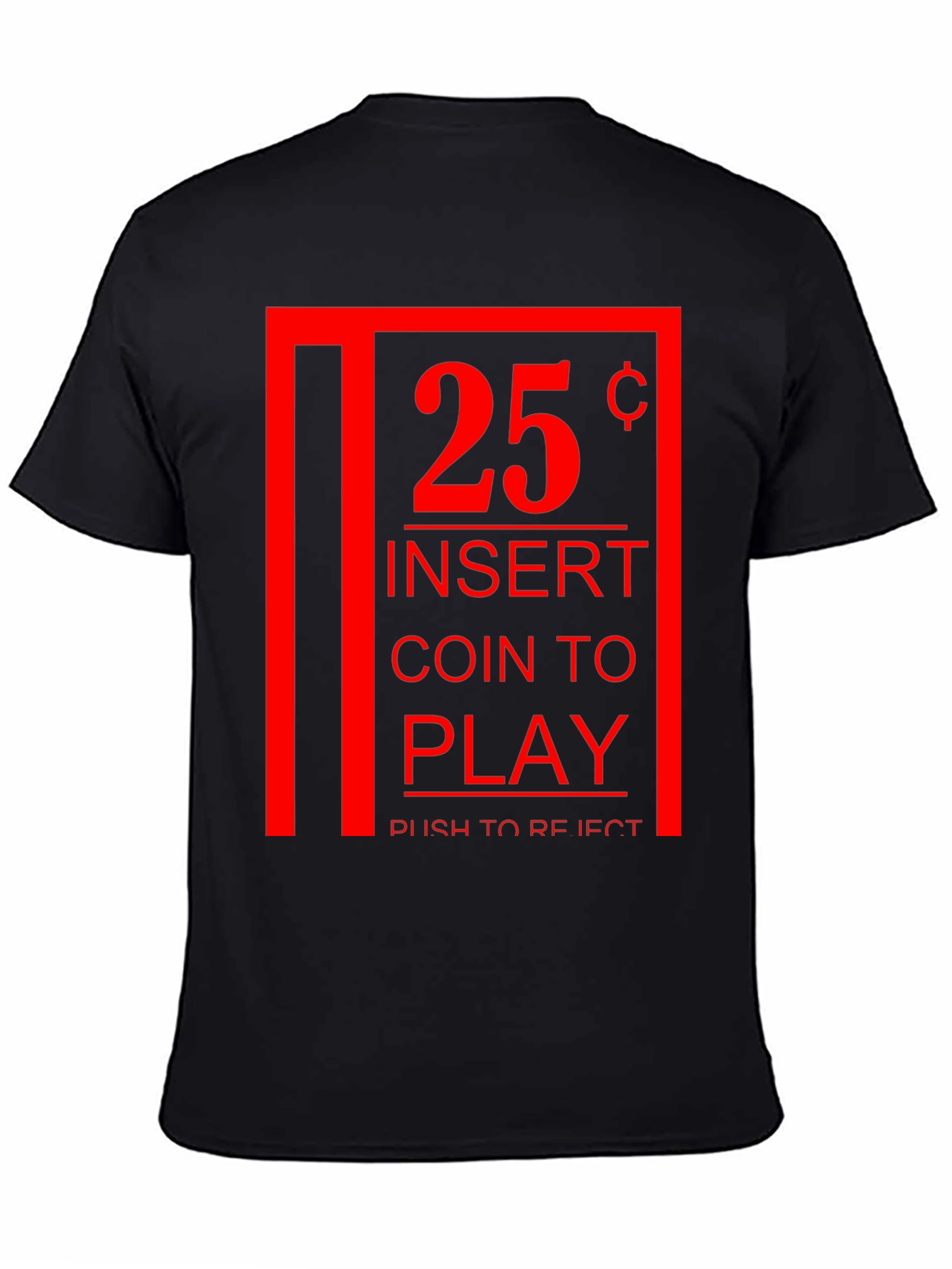 Retro Arcade Game T-Shirt - Insert Coin to Play