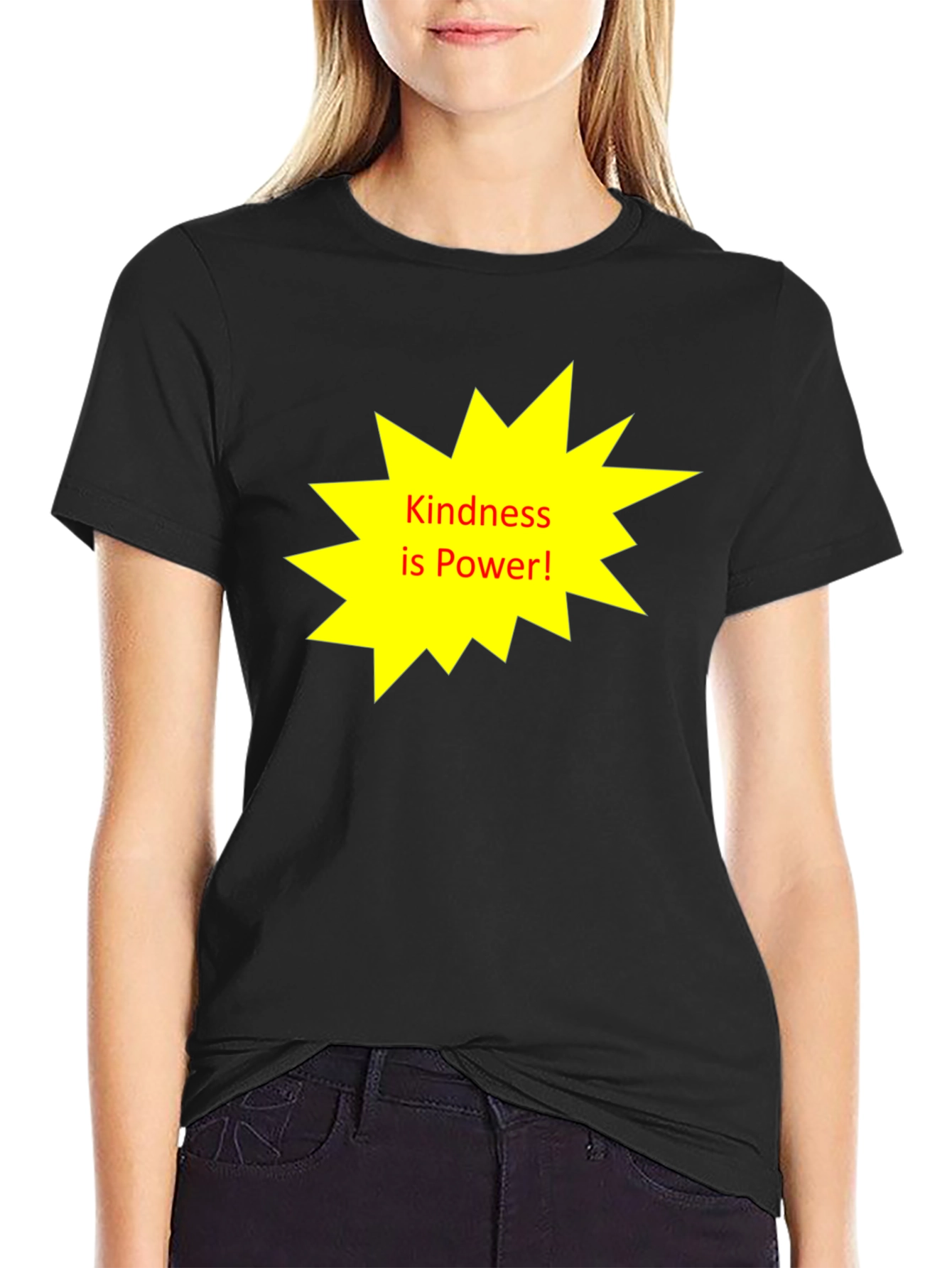 Kindness is Power T-Shirt - Black