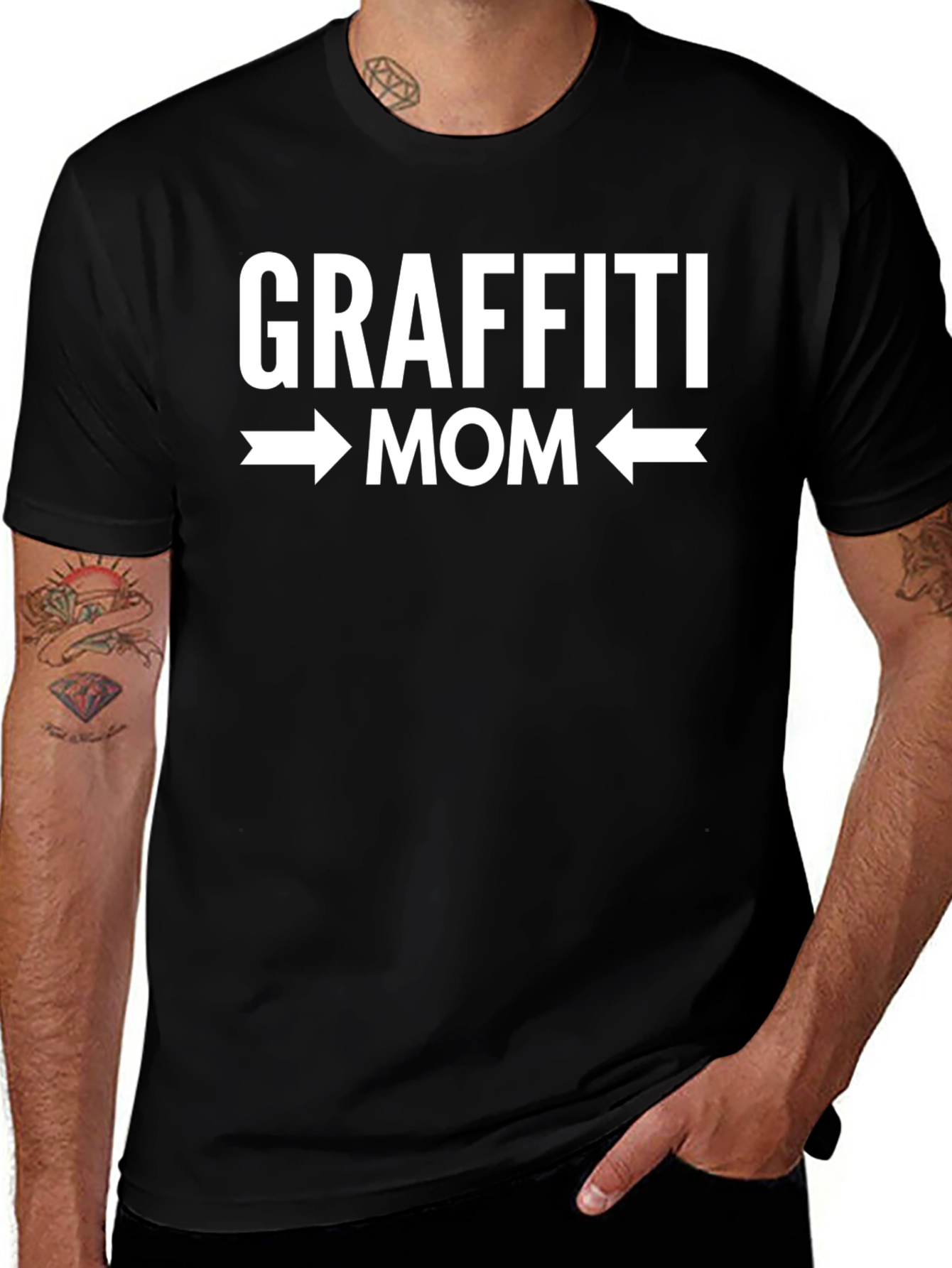 Graffiti Mom T-Shirt - Funny Mothers Day Tee