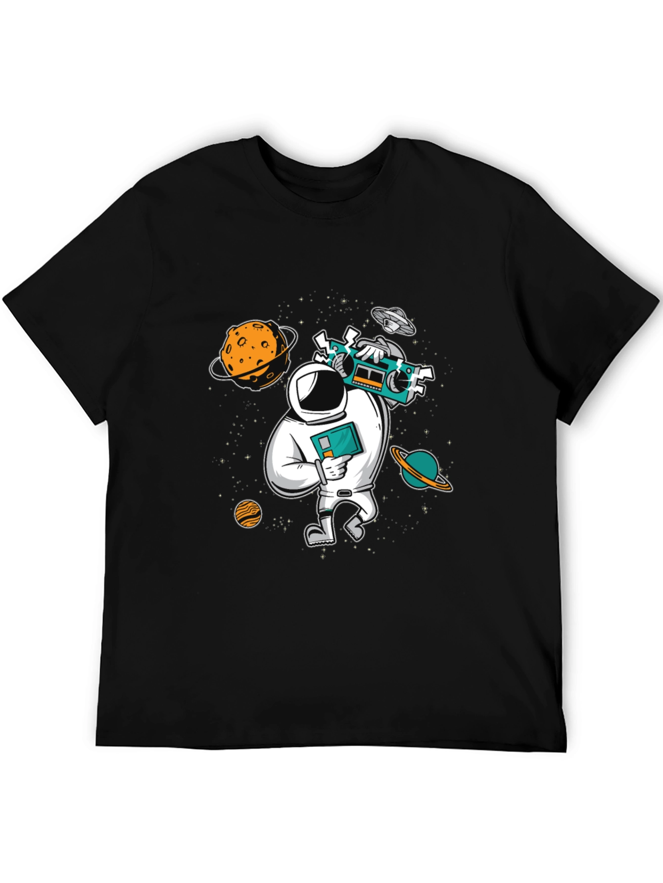 Astronaut Graphic Tee - Space Traveler T-Shirt