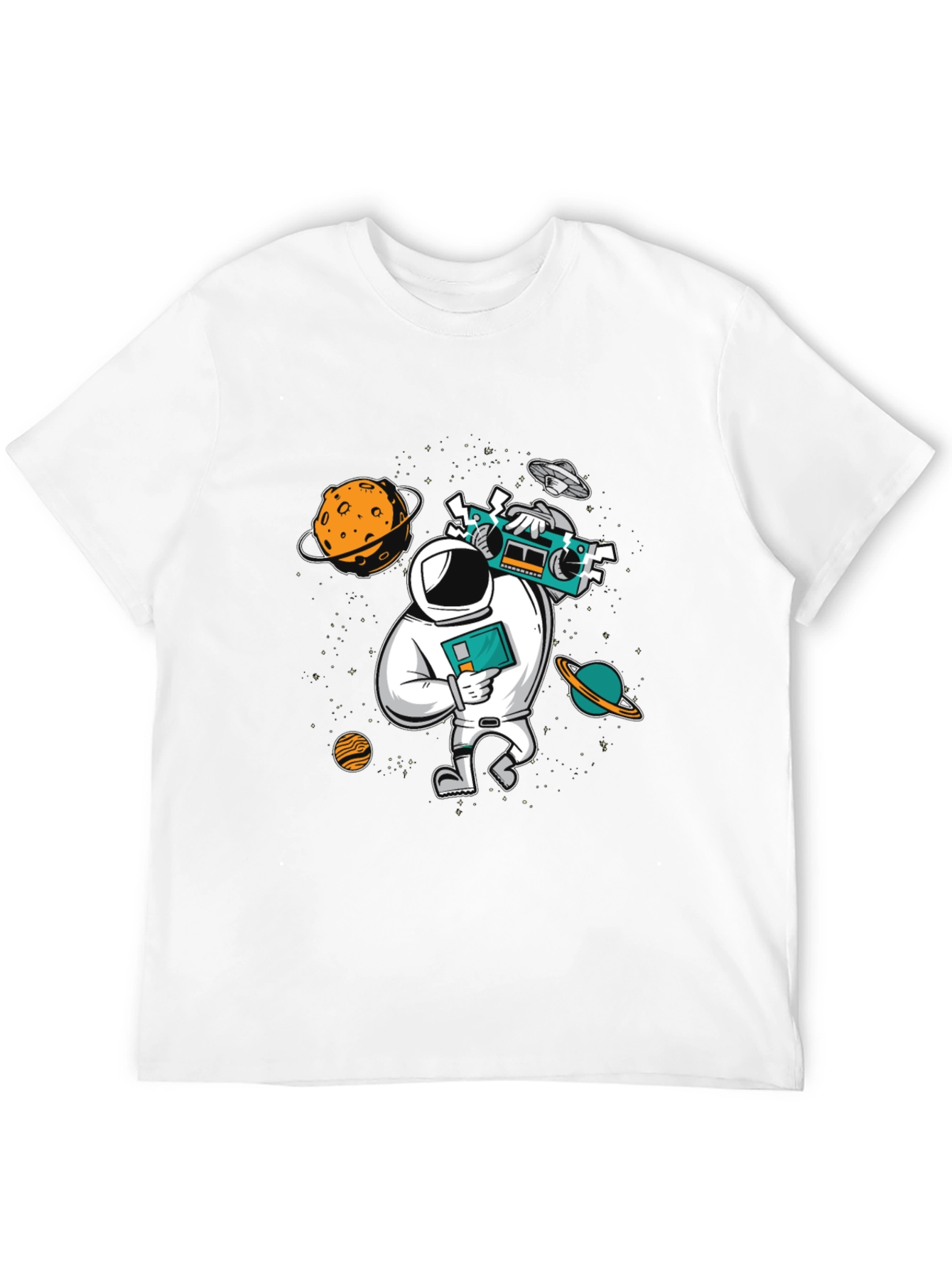 Astronaut Graphic Tee - Space Traveler T-Shirt