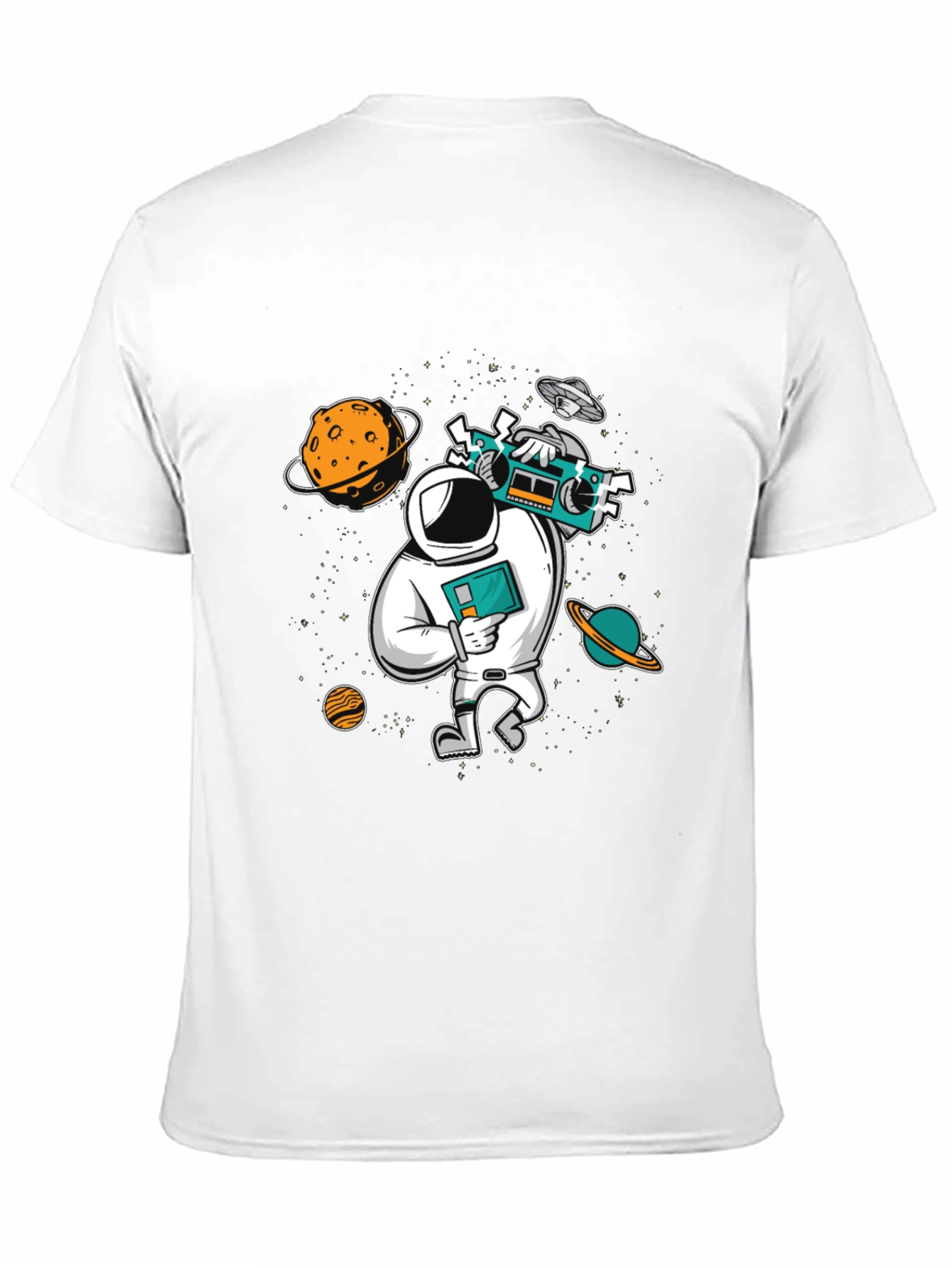 Astronaut Graphic Tee - Space Traveler T-Shirt
