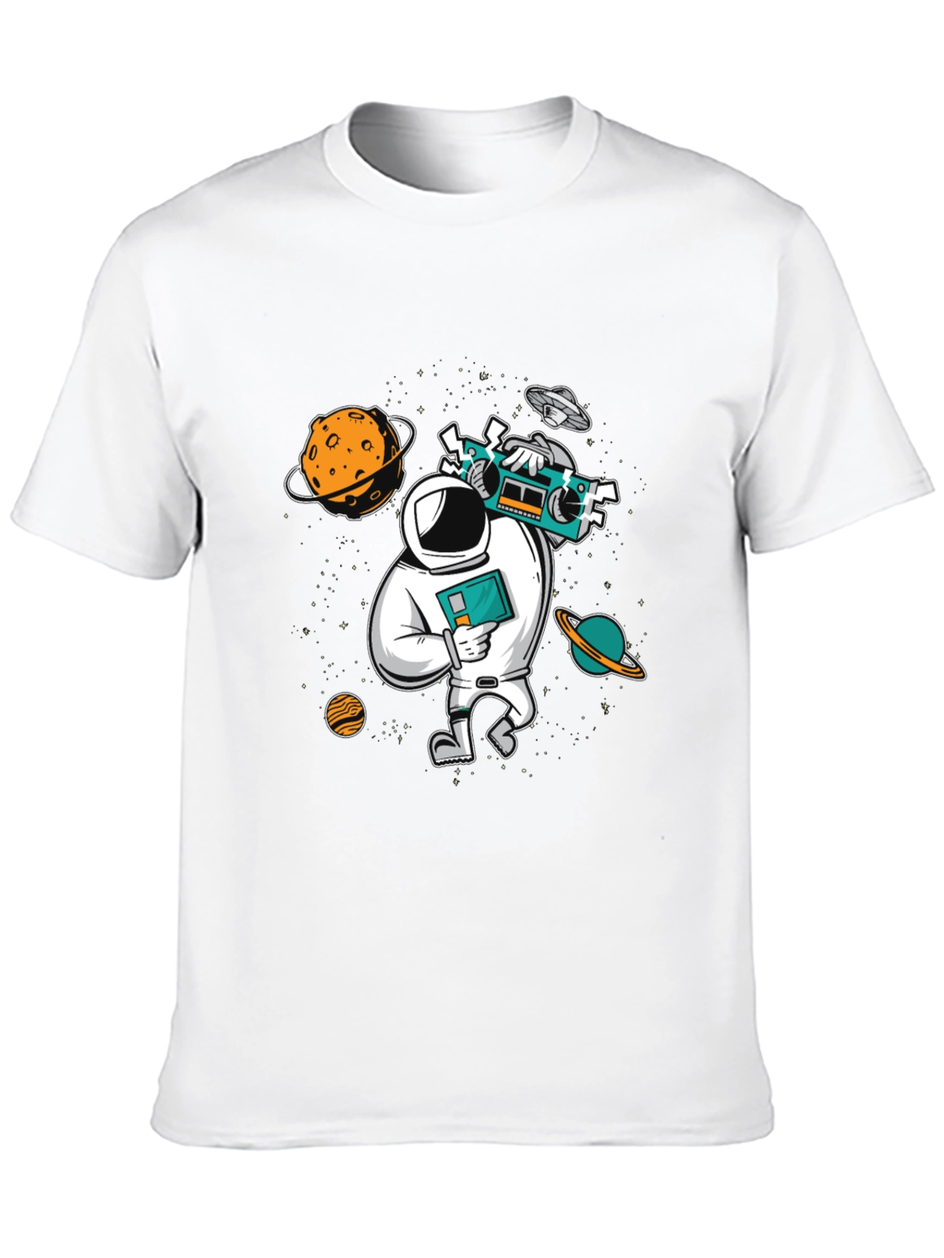 Astronaut Graphic Tee - Space Traveler T-Shirt