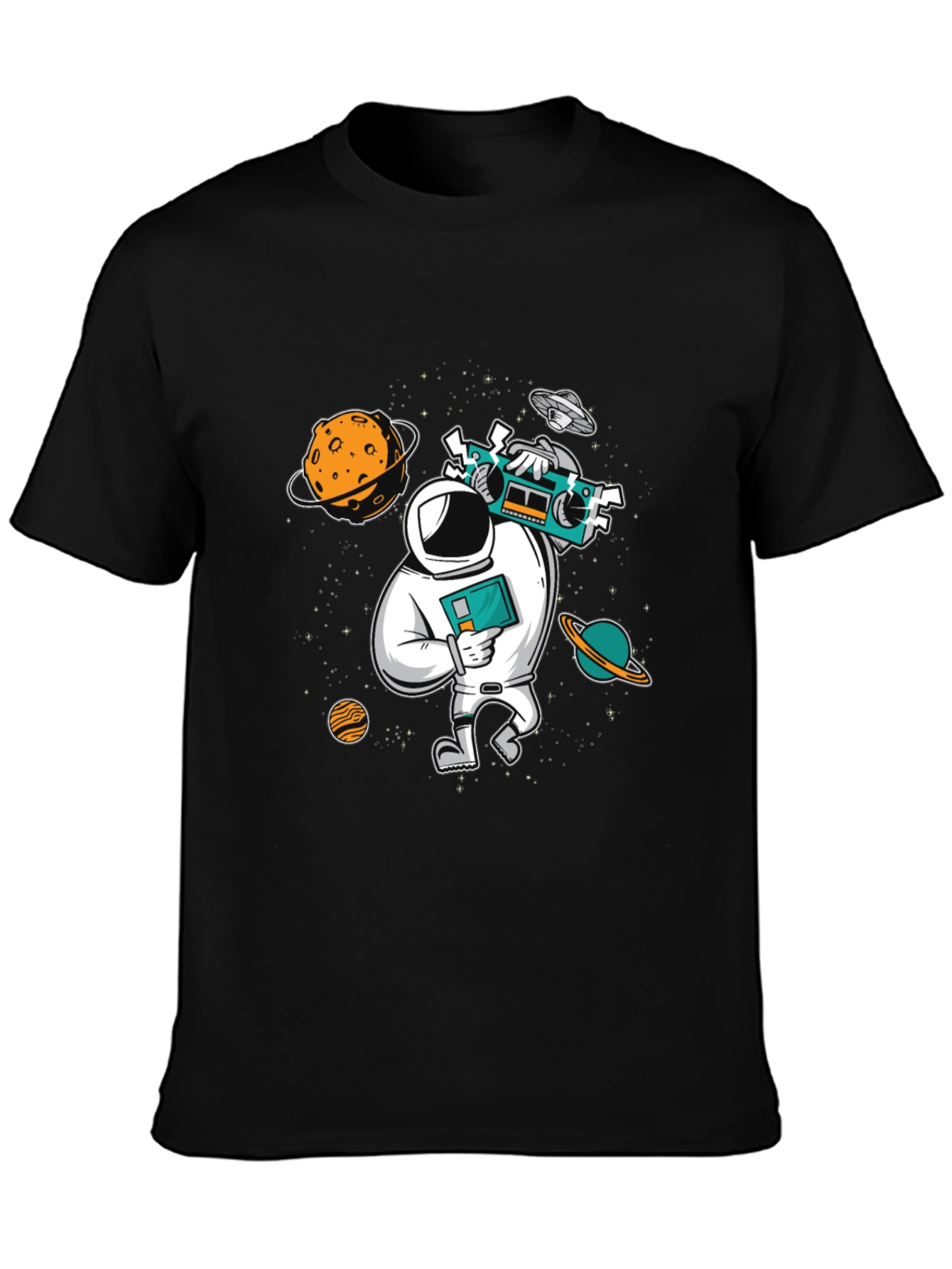 Astronaut Graphic Tee - Space Traveler T-Shirt