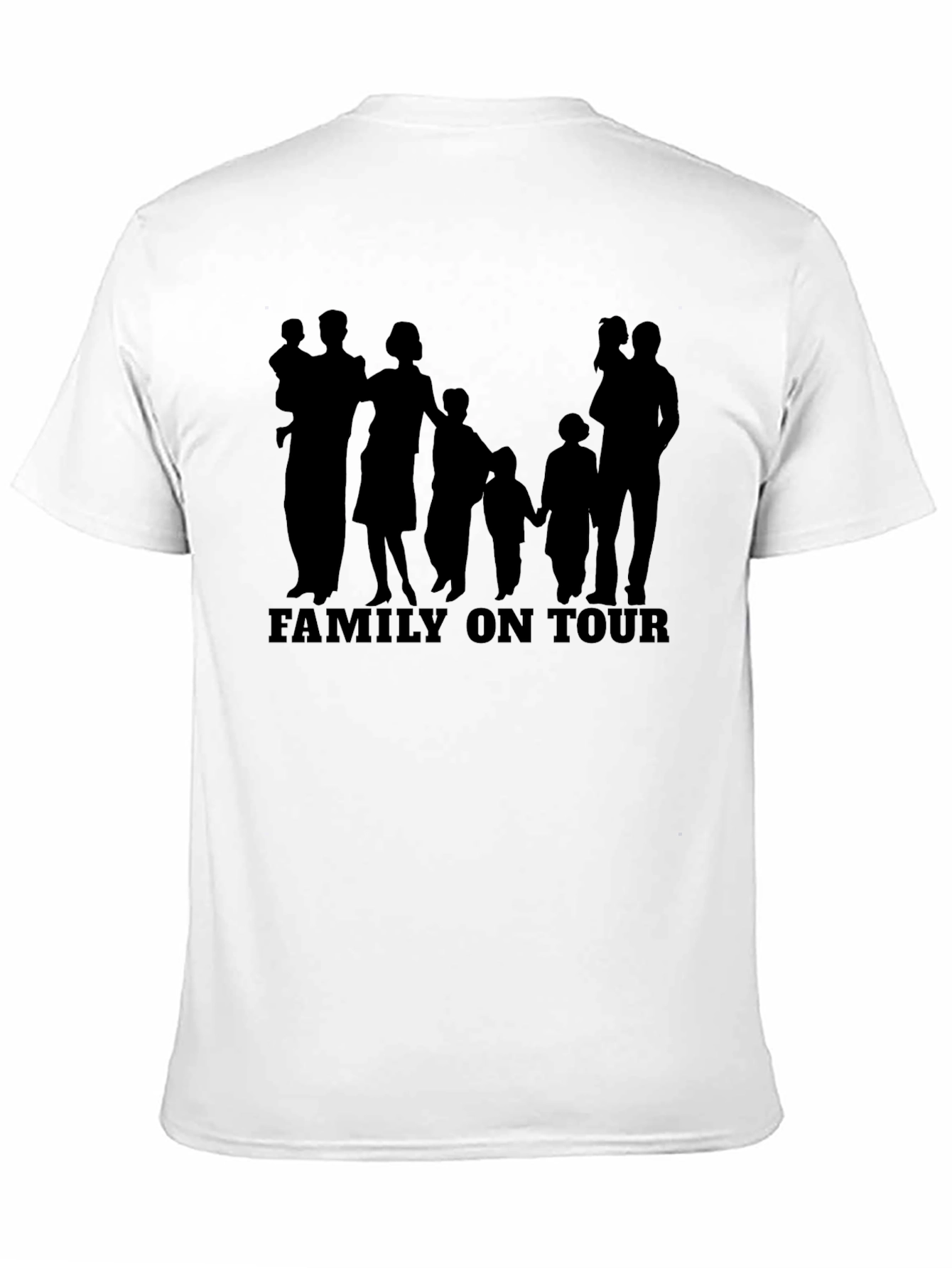 Family On Tour Black T-Shirt