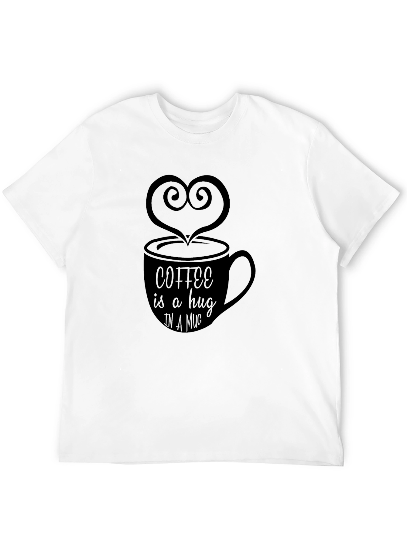 Coffee Is a Hug in a Mug Graphic Tee